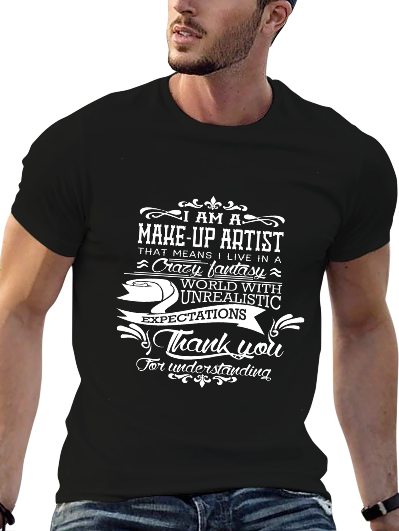 Make-Up Artist T-Shirt - Crazy Fantasy World