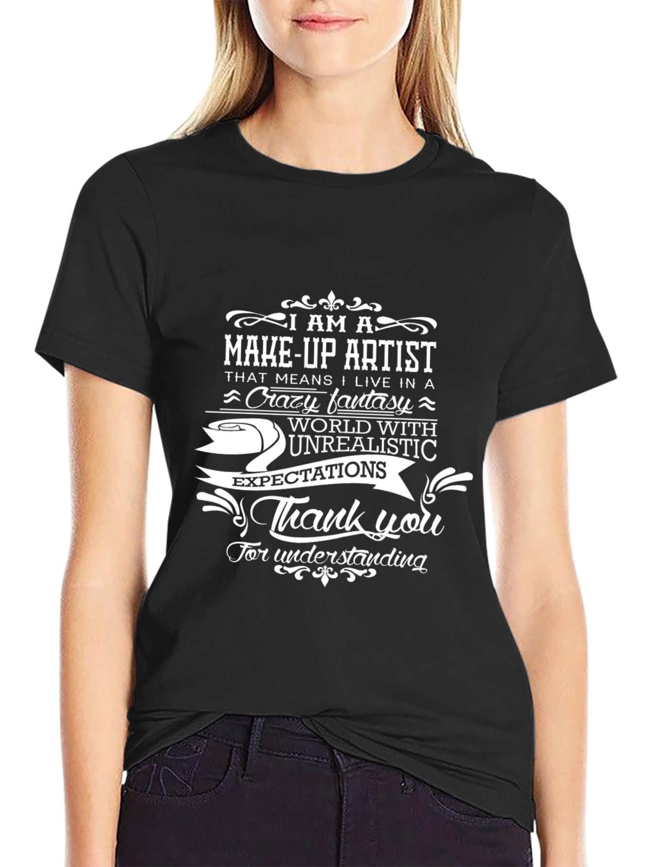 Make-Up Artist T-Shirt - Crazy Fantasy World