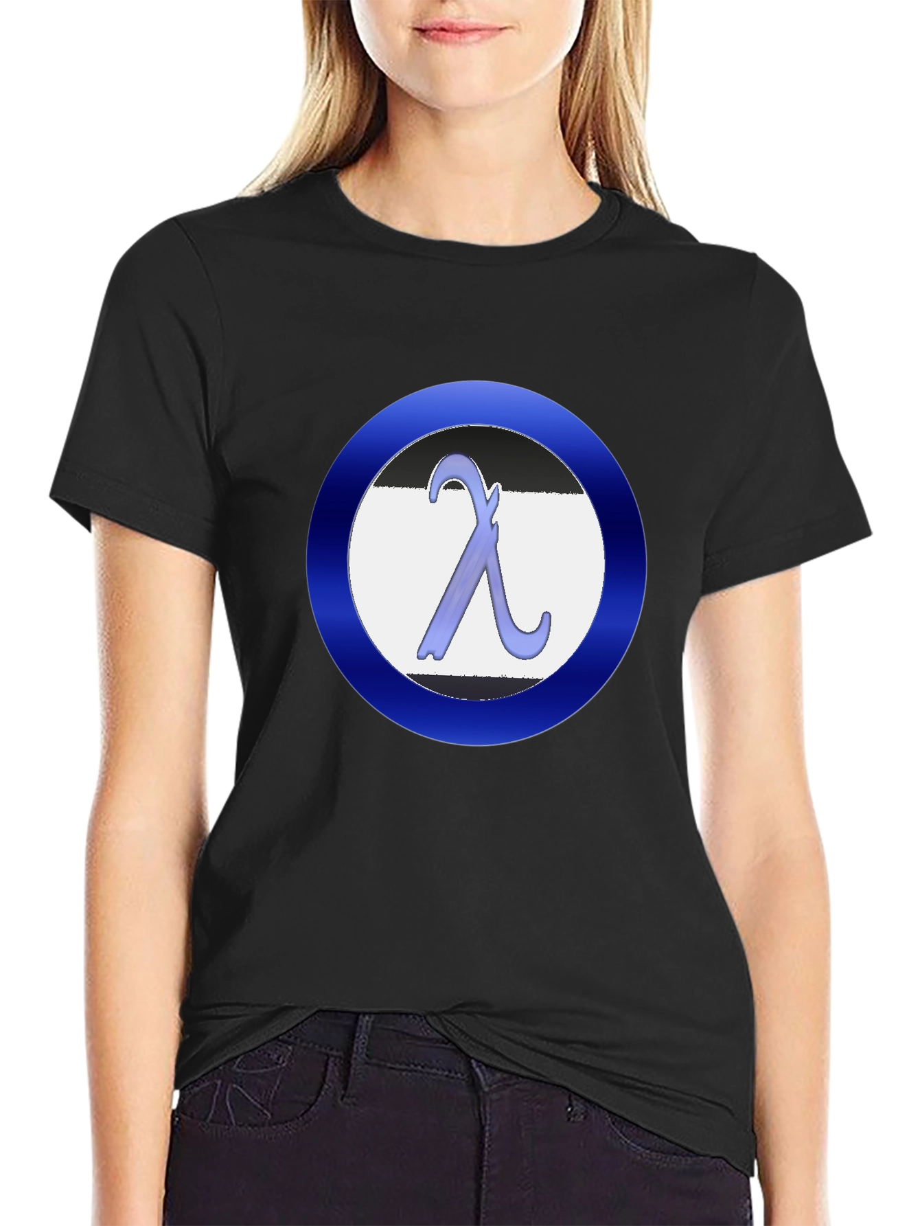 Lambda Symbol T-Shirt - Classic Style