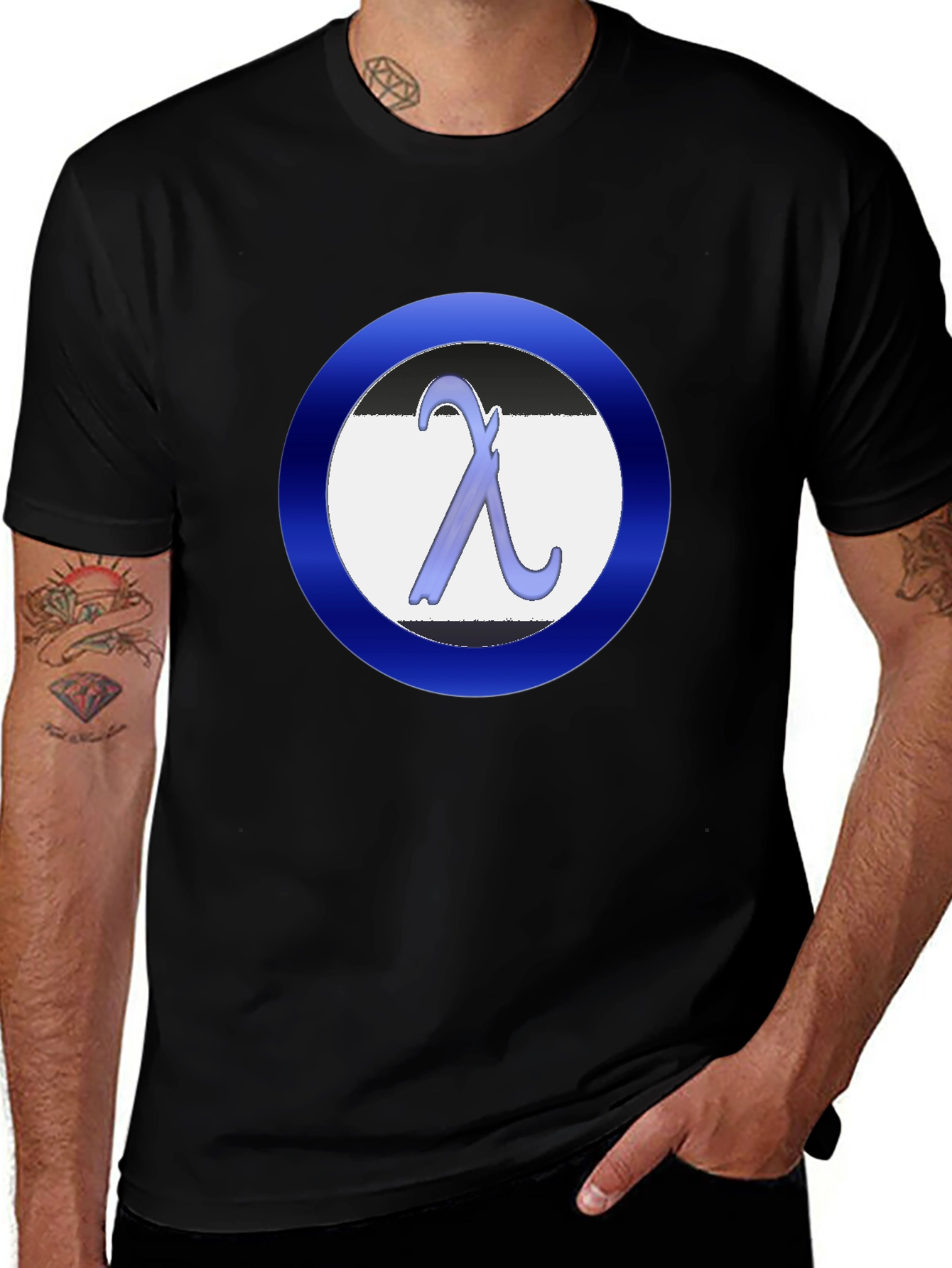 Lambda Symbol T-Shirt - Classic Style