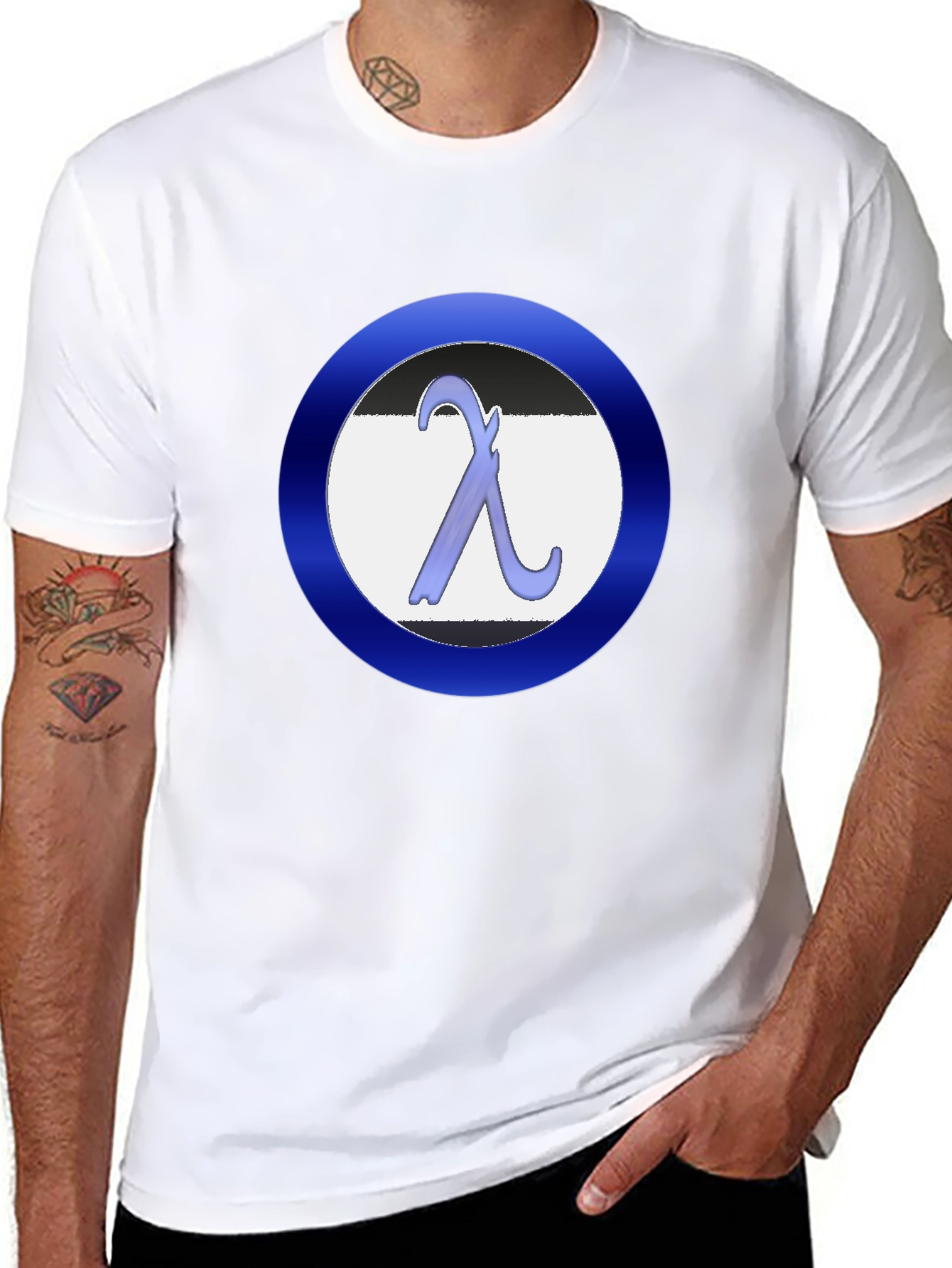 Lambda Symbol T-Shirt - Classic Style