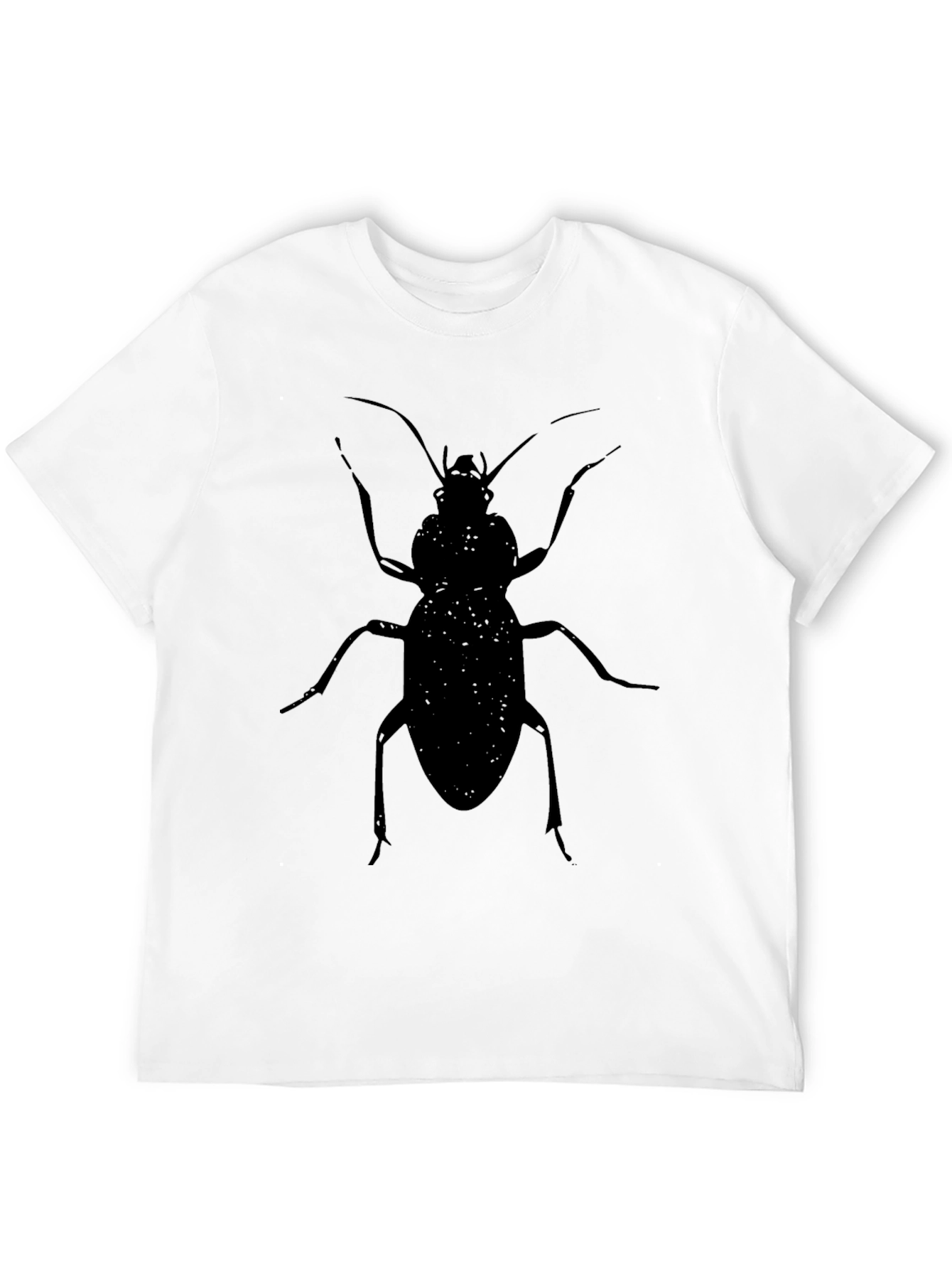 Black Beetle Graphic Tee - Mens Casual T-Shirt