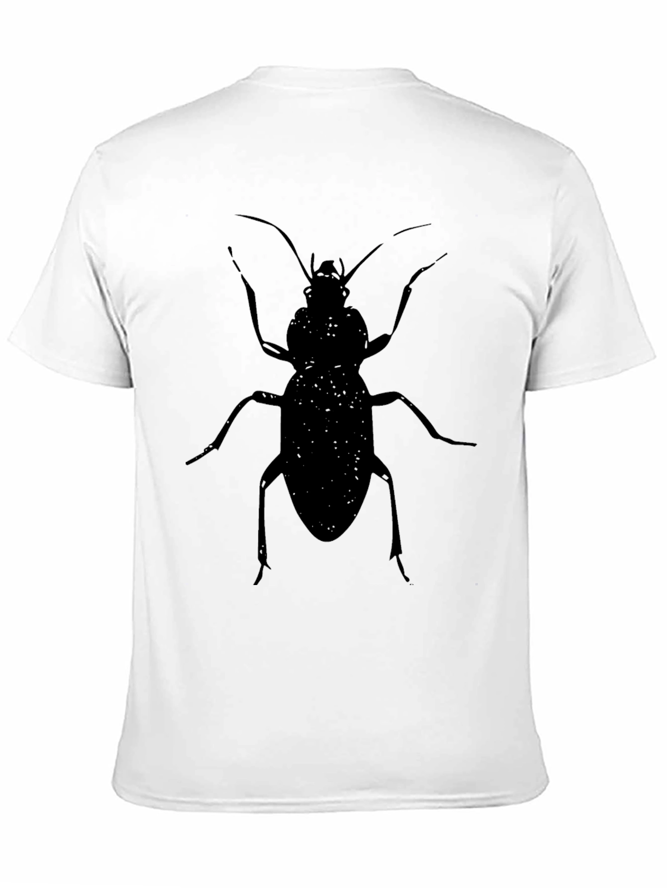 Black Beetle Graphic Tee - Mens Casual T-Shirt