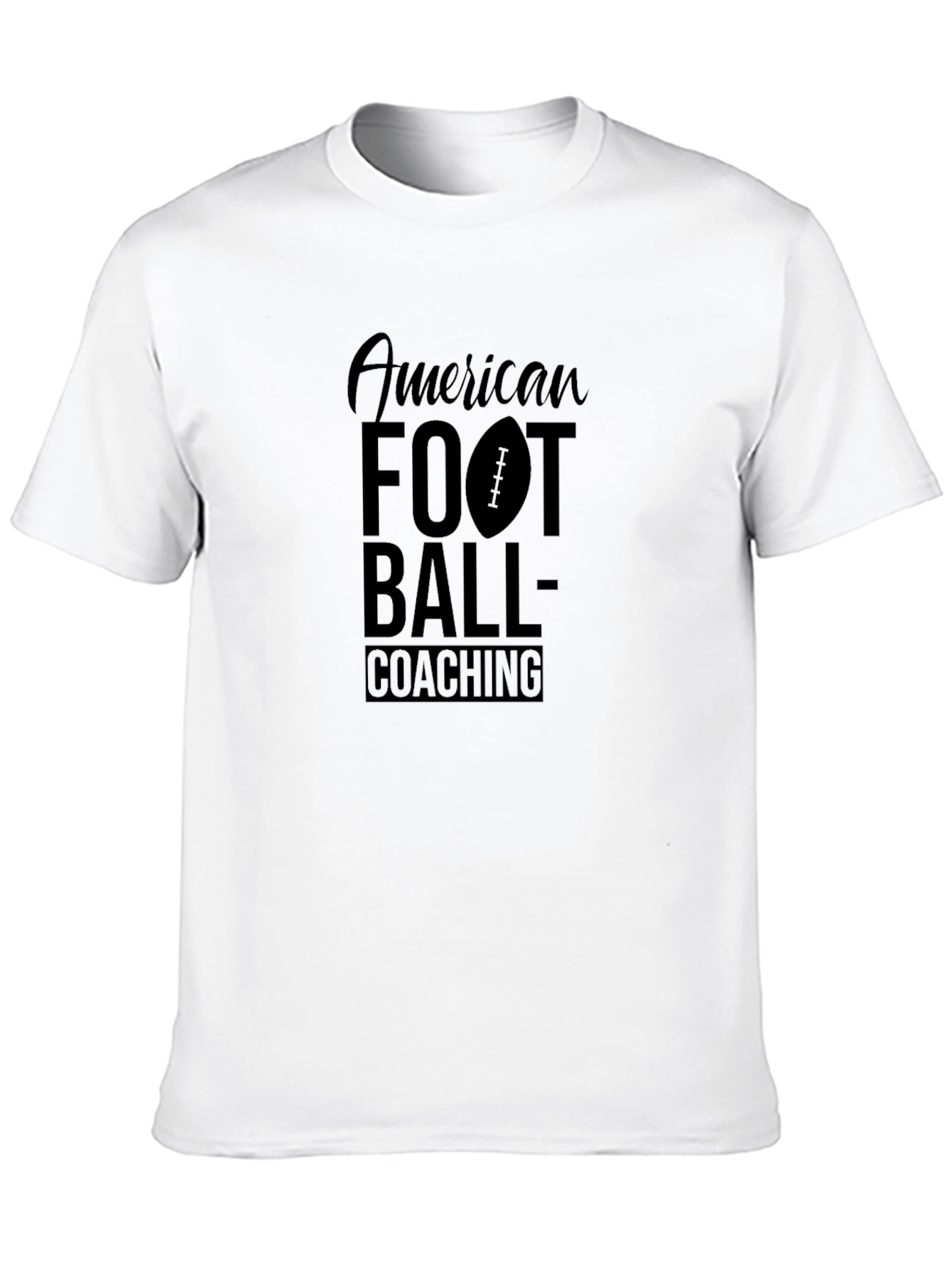 American Football Coaching Graphic T-Shirt