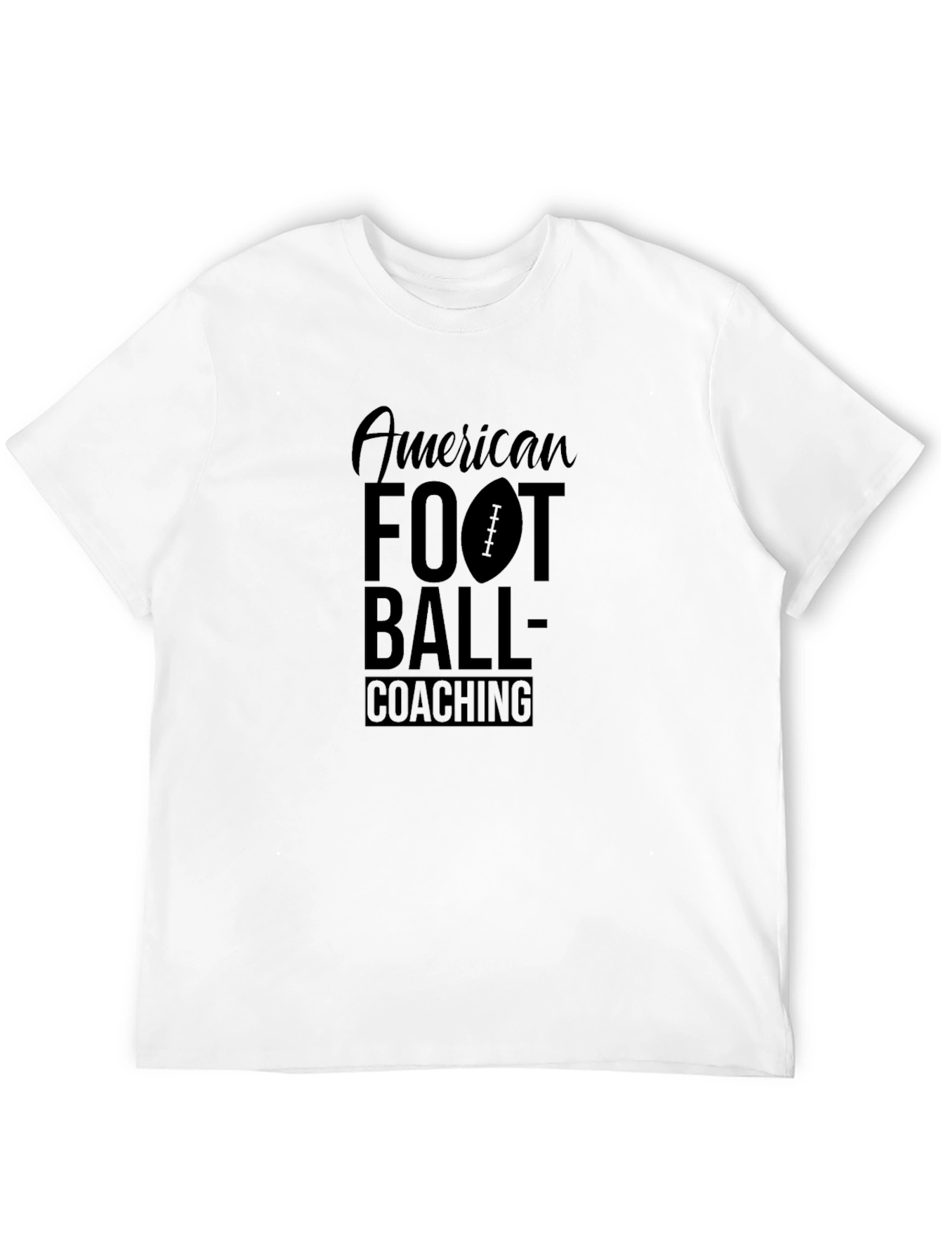 American Football Coaching Graphic T-Shirt