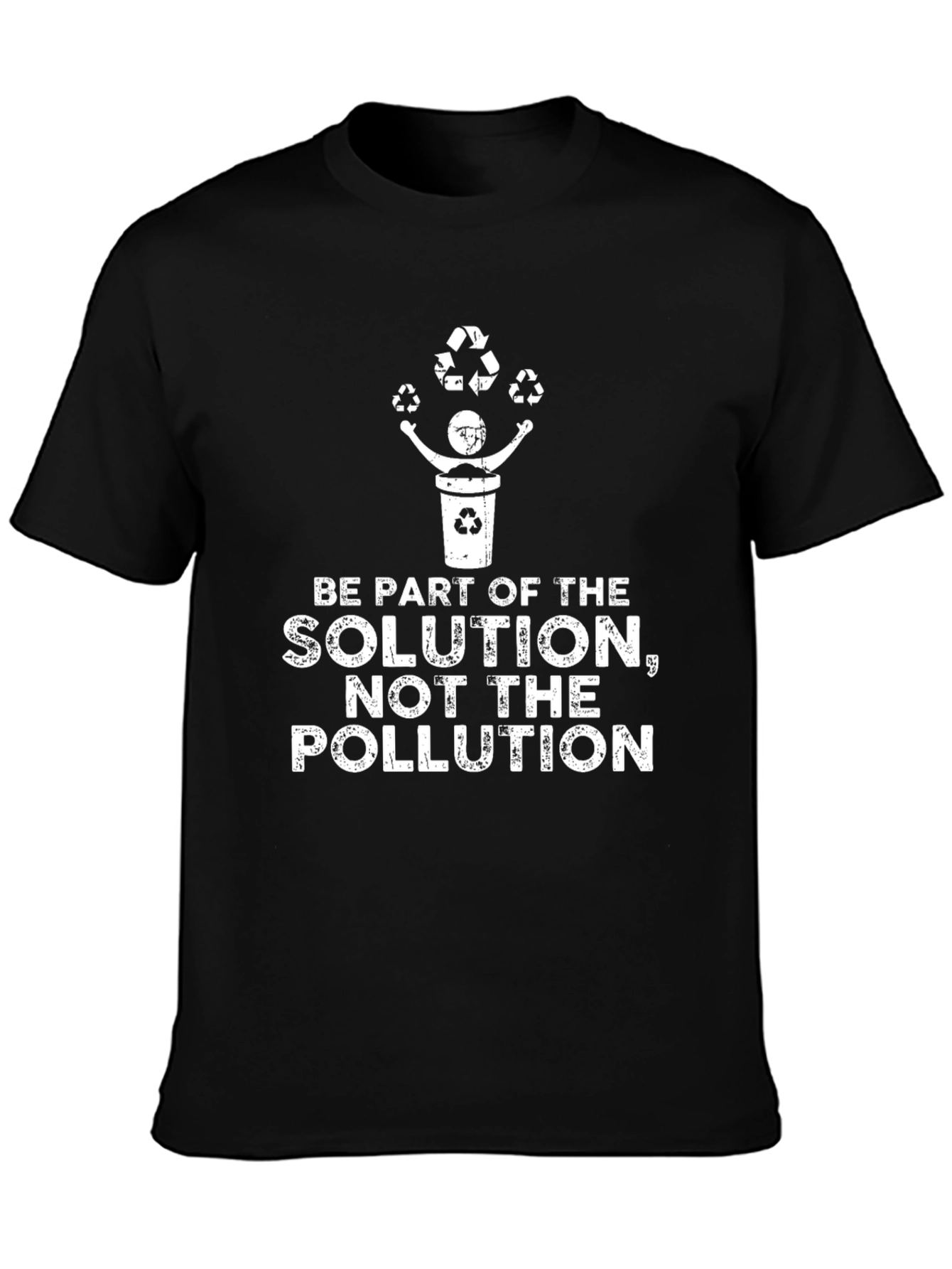 Eco-Friendly Be Part of the Solution Graphic Tee
