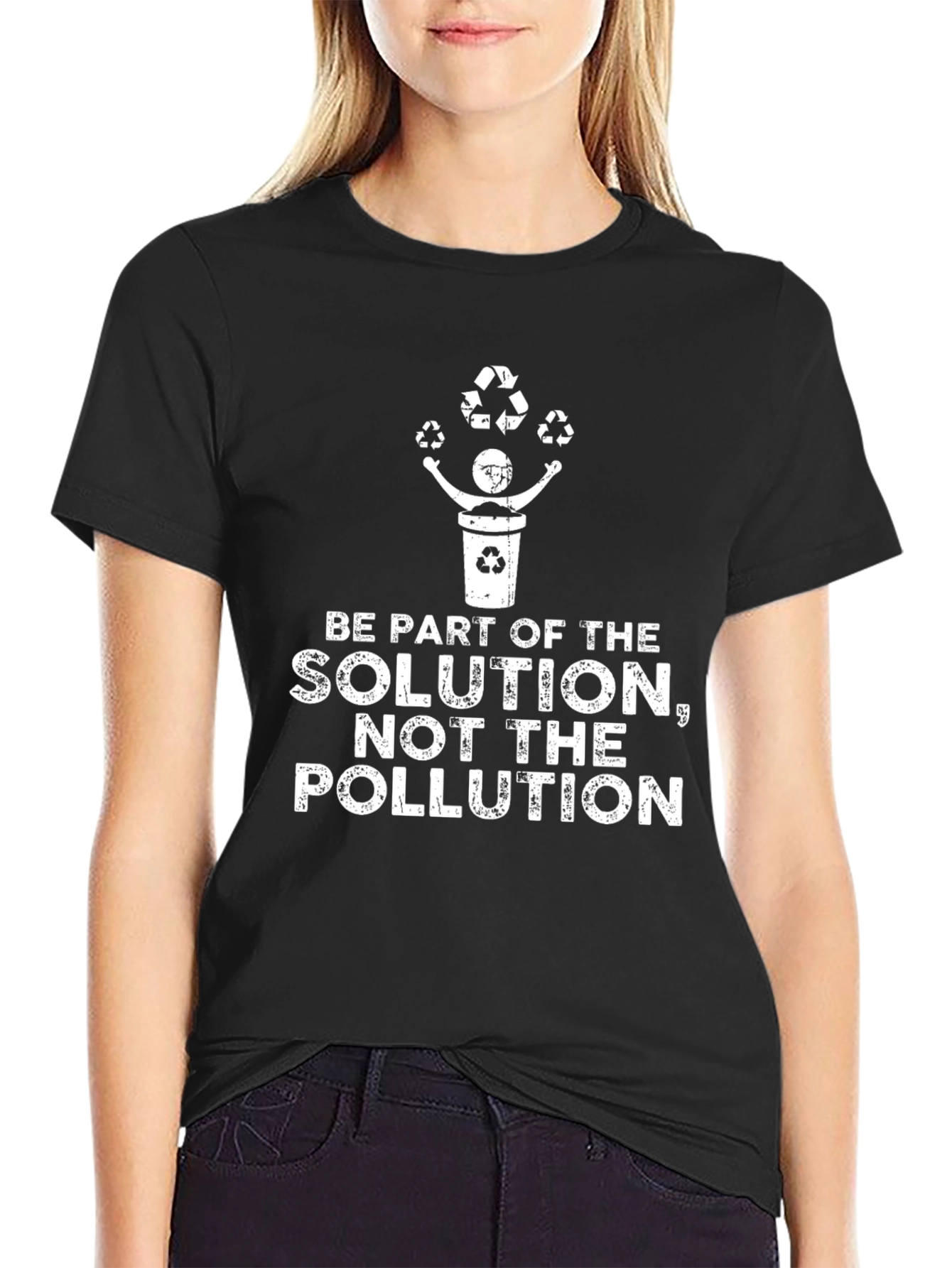 Eco-Friendly Be Part of the Solution Graphic Tee