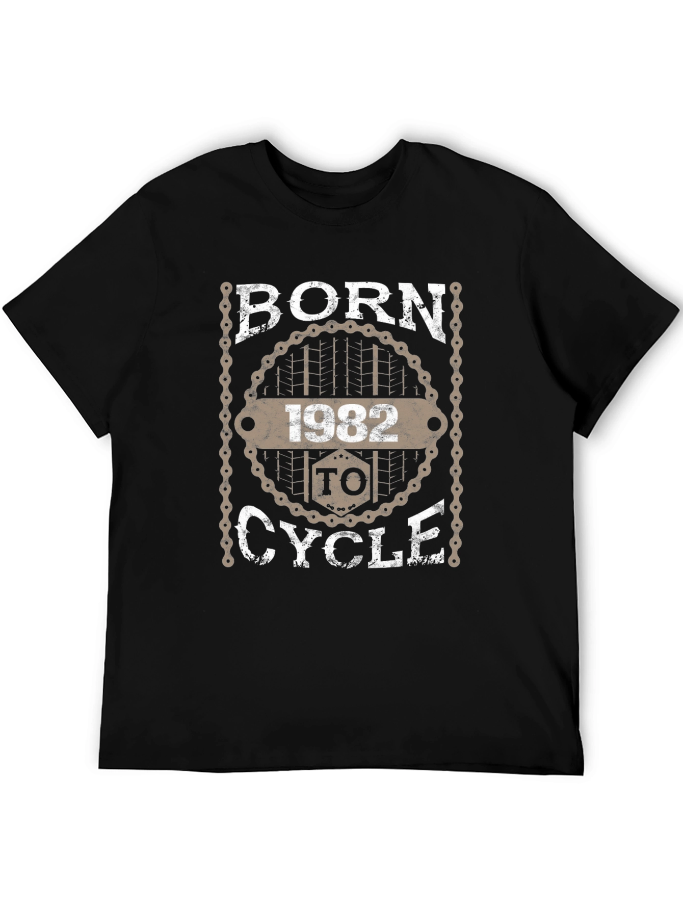 Born 1982 To Cycle T-Shirt - Birthday Gift