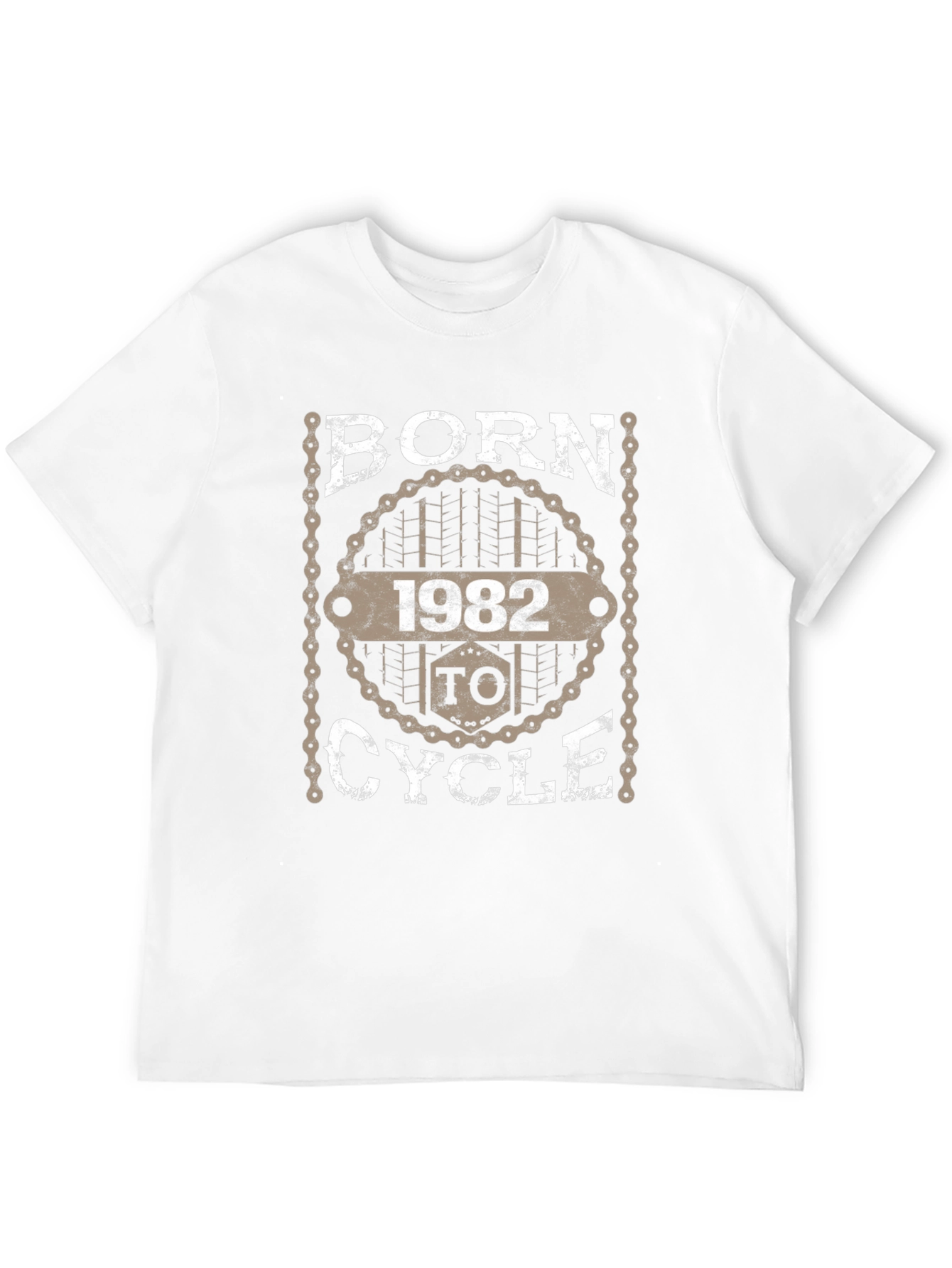 Born 1982 To Cycle T-Shirt - Birthday Gift