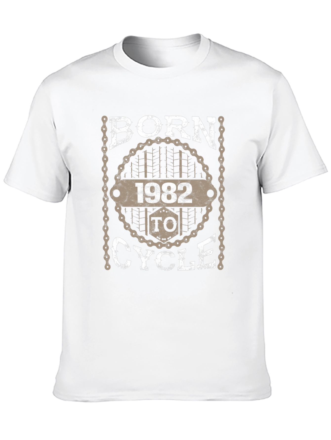 Born 1982 To Cycle T-Shirt - Birthday Gift