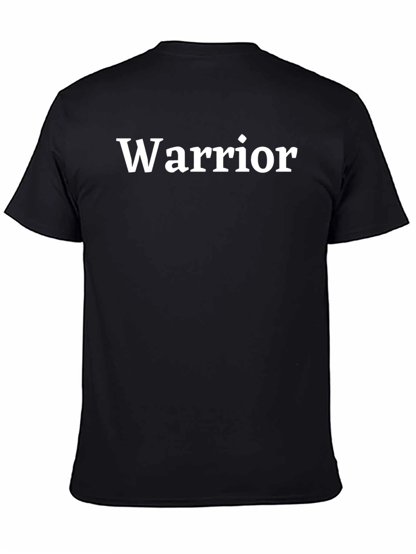 Warrior Black T-Shirt - Classic Style