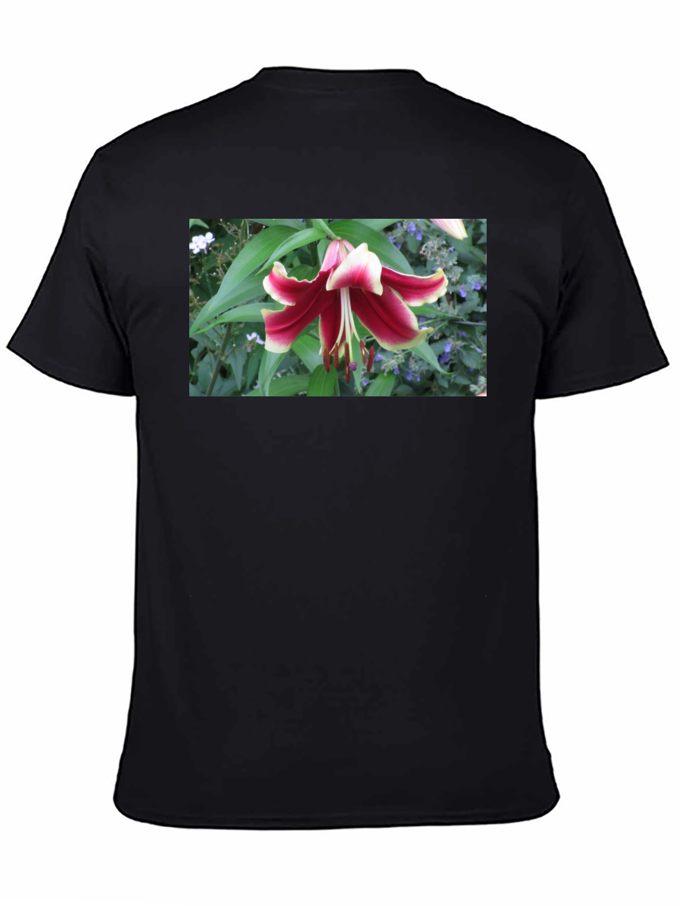 Floral Lily T-Shirt - Botanical Graphic Tee
