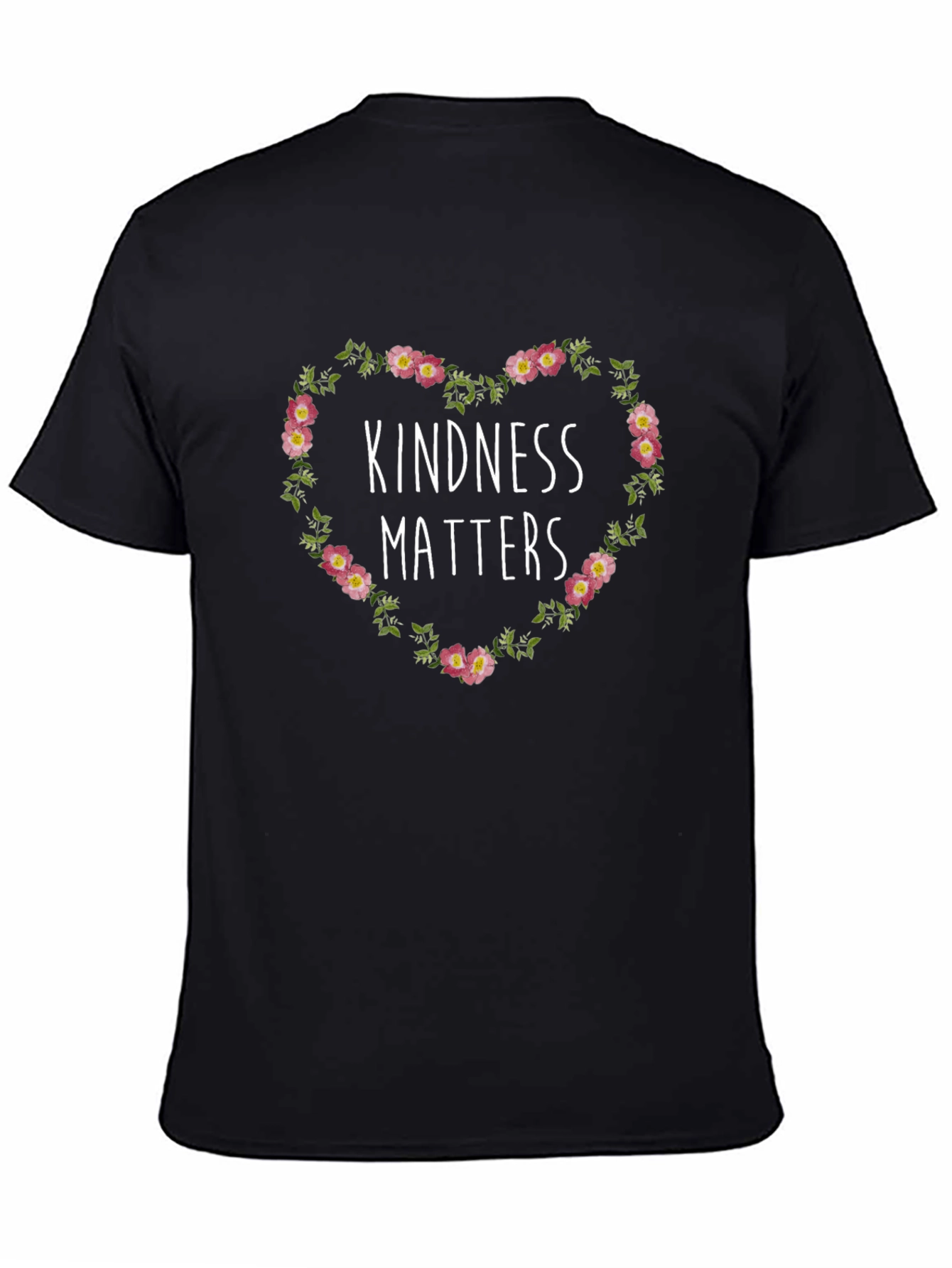 Kindness Matters Floral Heart T-Shirt