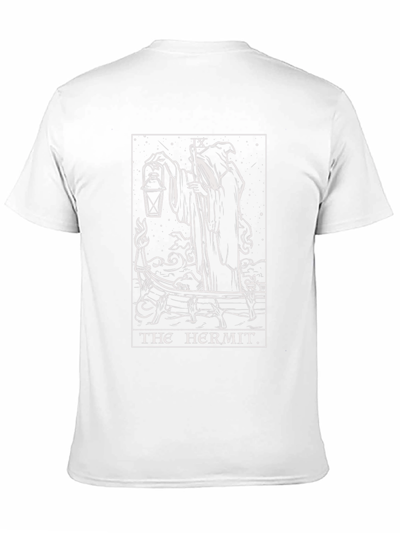 The Hermit Tarot Card Graphic T-Shirt