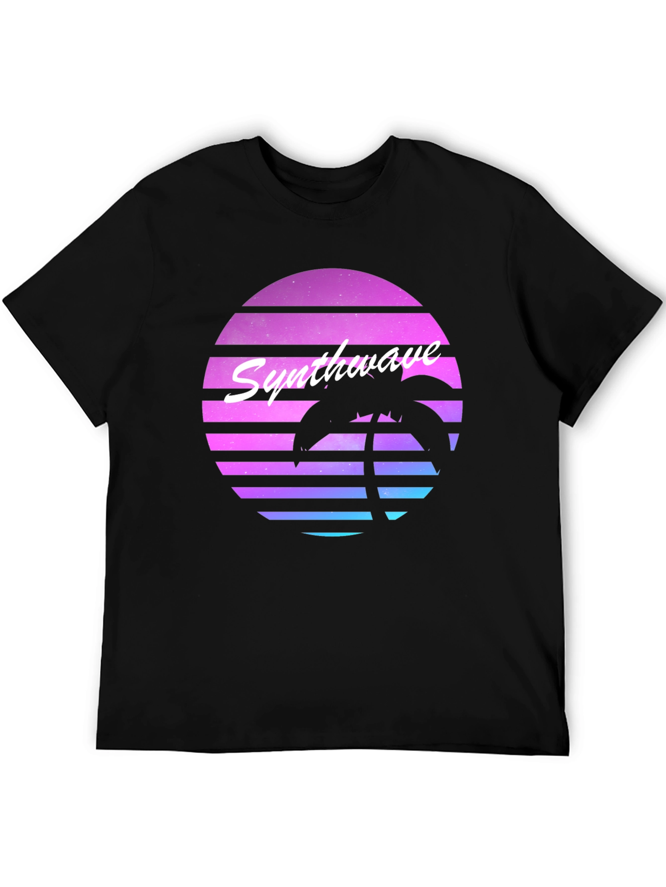Synthwave Retro Palm Tree T-Shirt