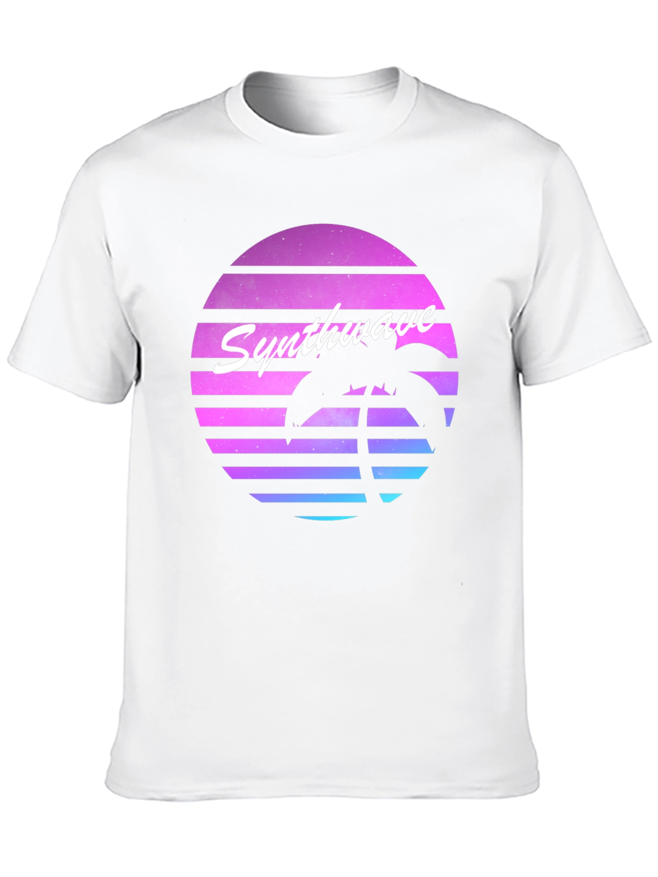 Synthwave Retro Palm Tree T-Shirt
