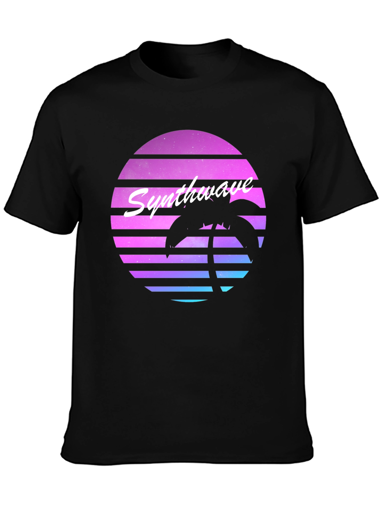 Synthwave Retro Palm Tree T-Shirt