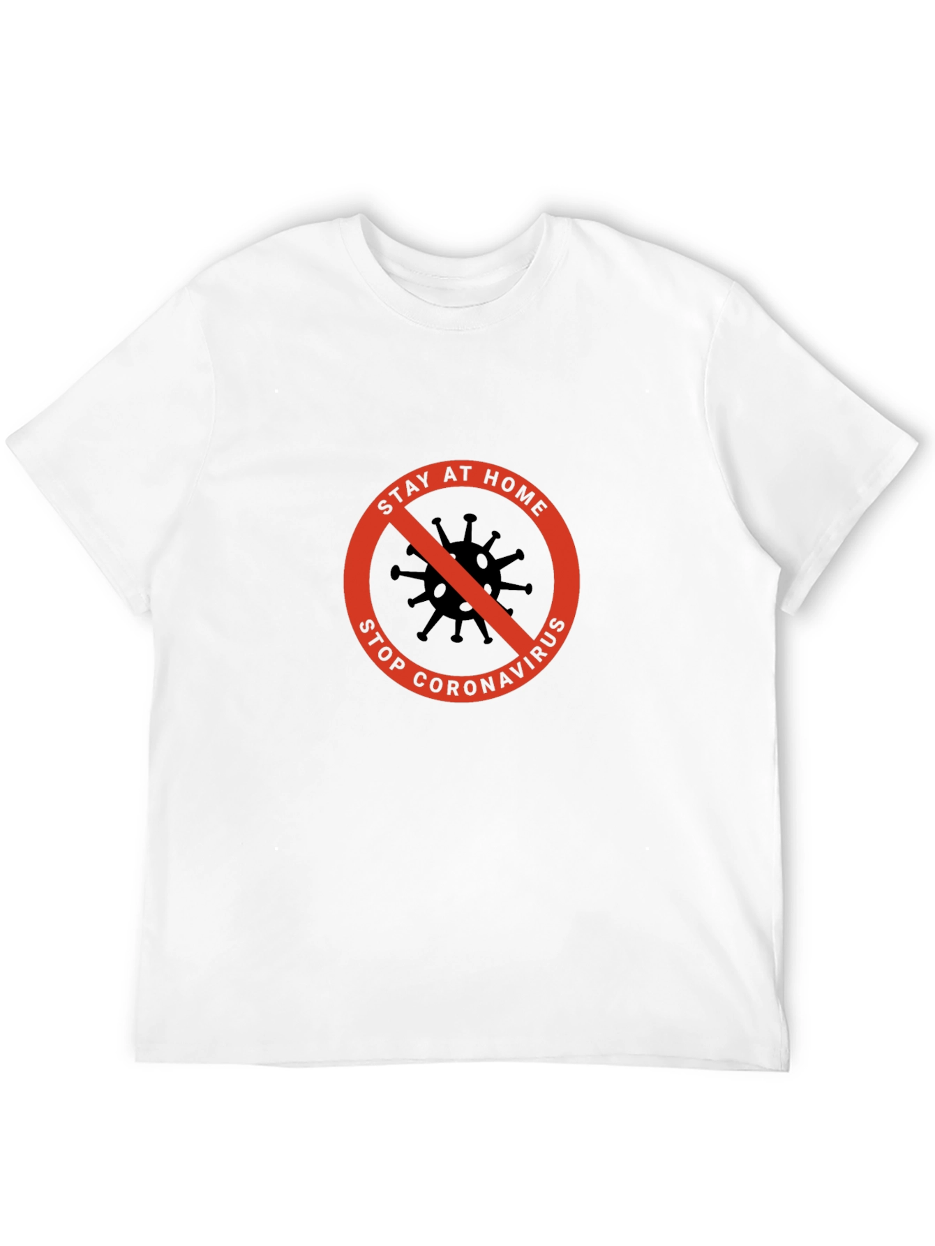 Stay Home Stop Coronavirus Graphic Tee