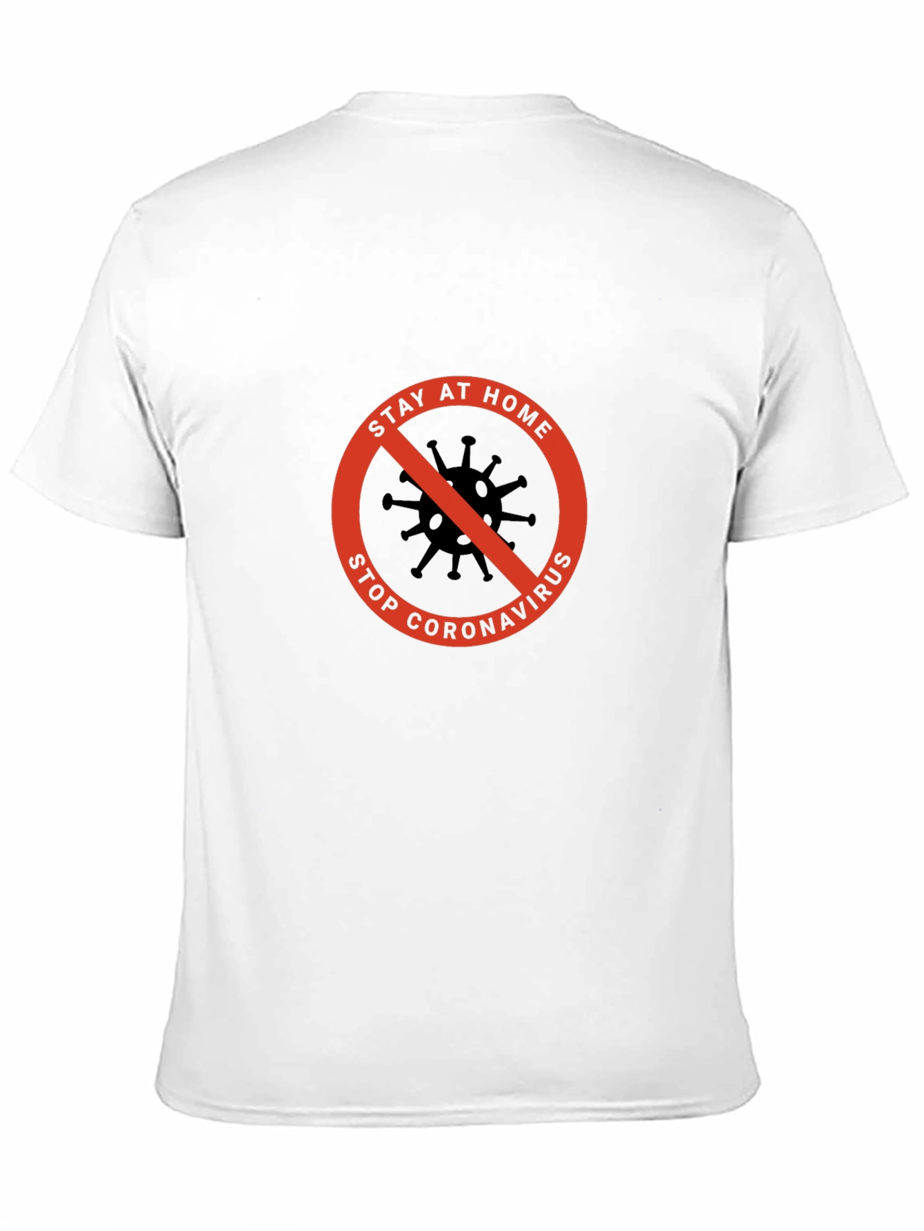Stay Home Stop Coronavirus Graphic Tee
