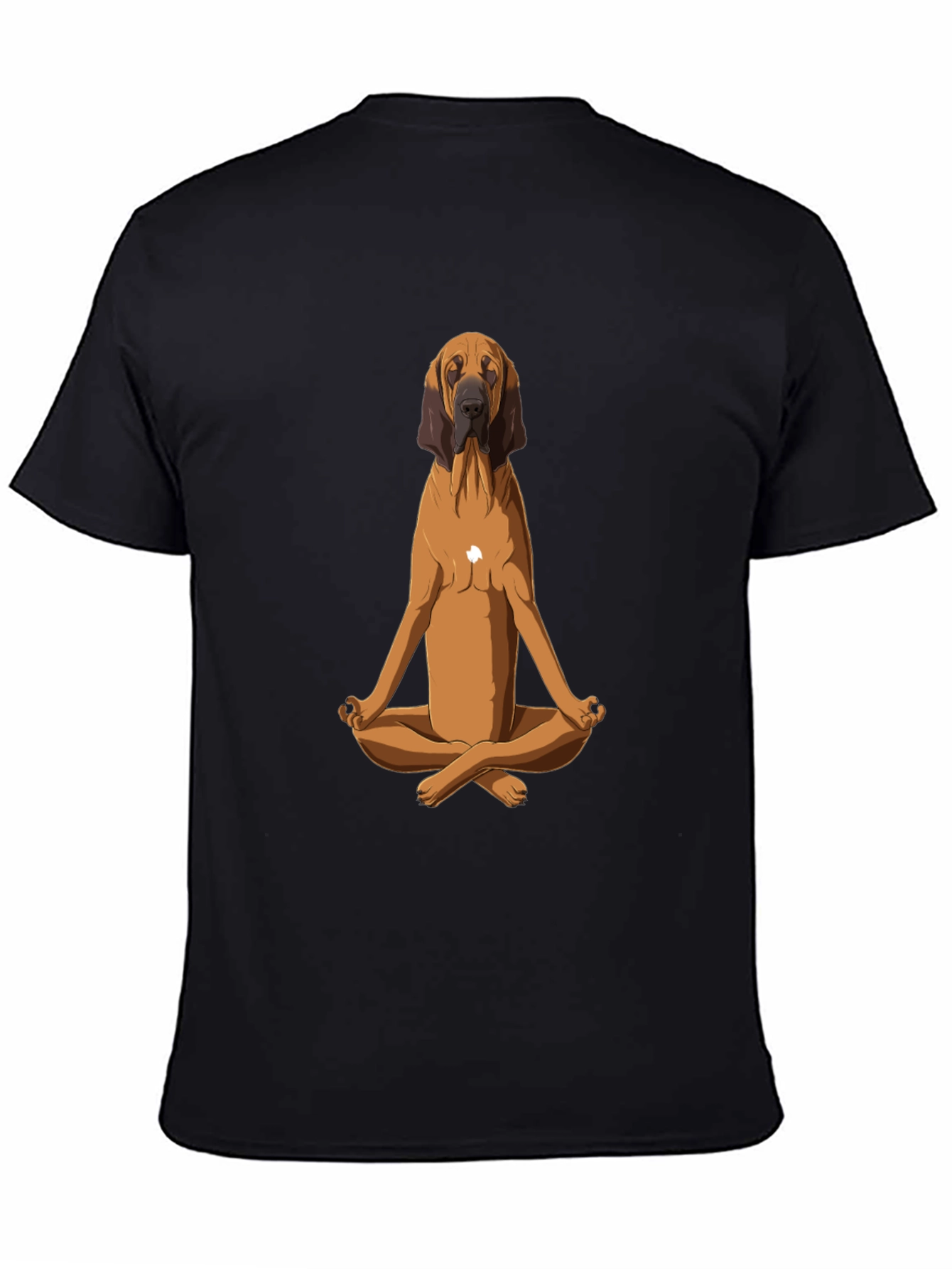 Meditating Dog Graphic Tee