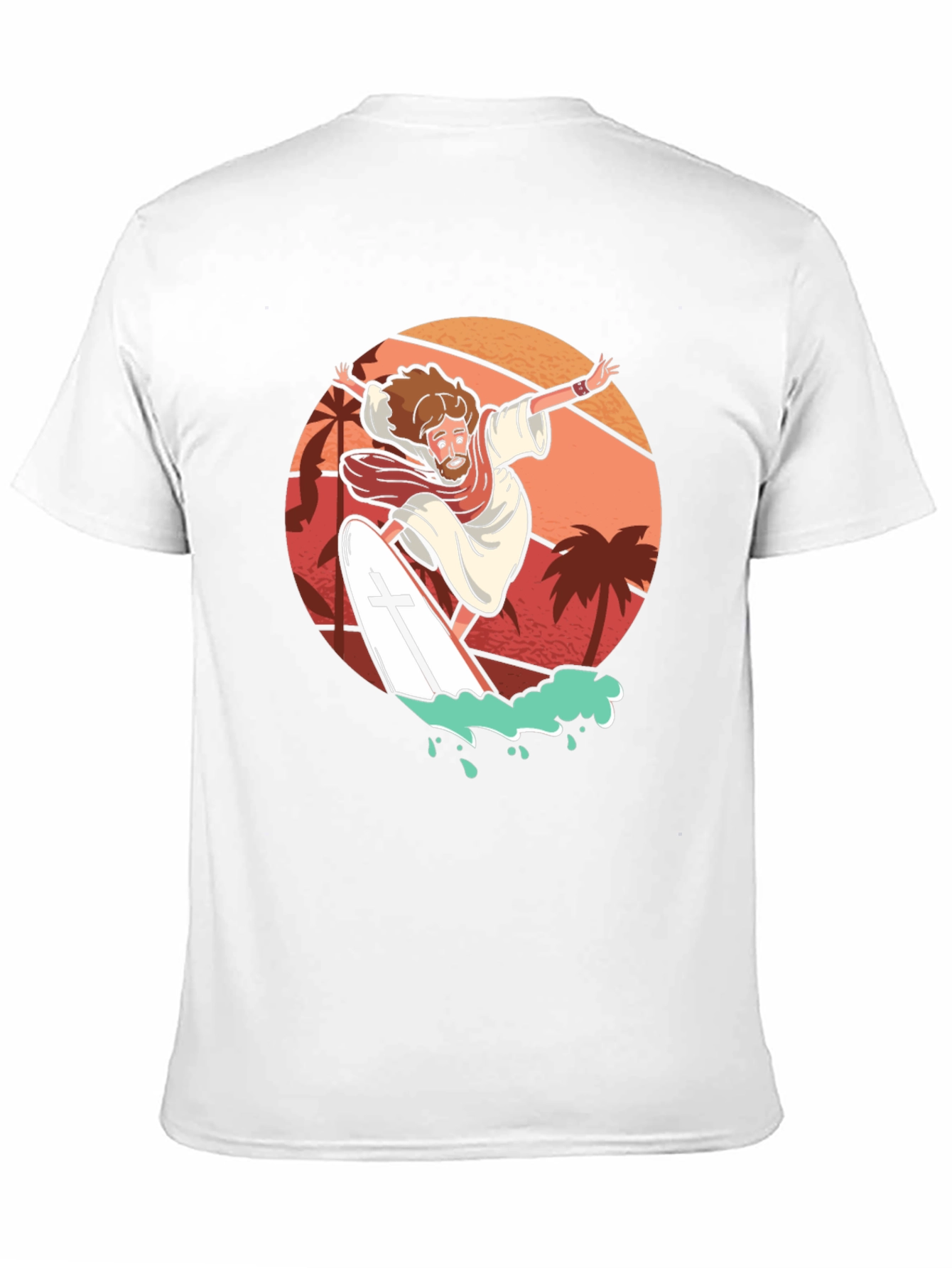Surfing Jesus T-Shirt: Faith & Fun