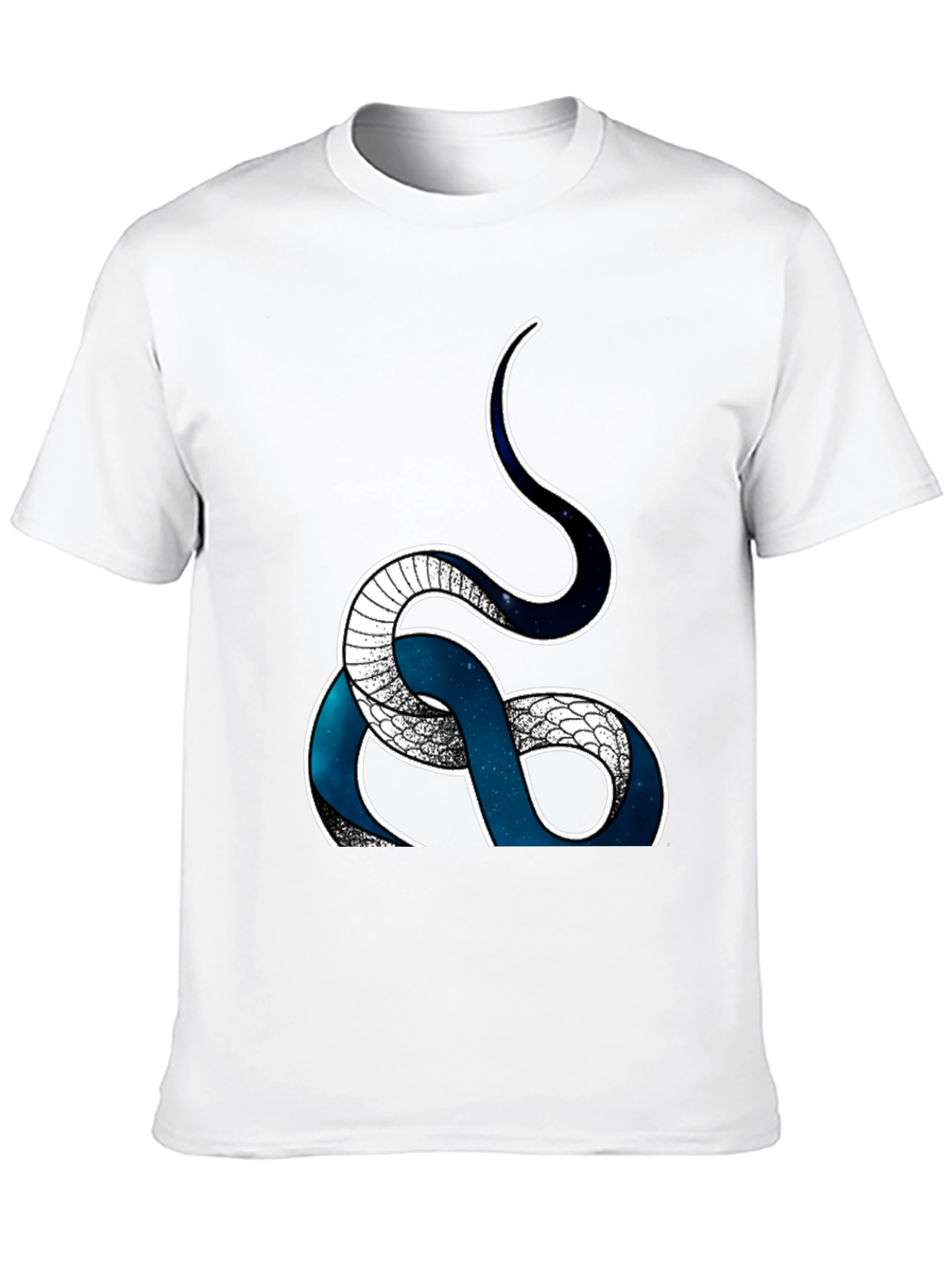 Serpent T-Shirt - Galaxy Snake Graphic Tee