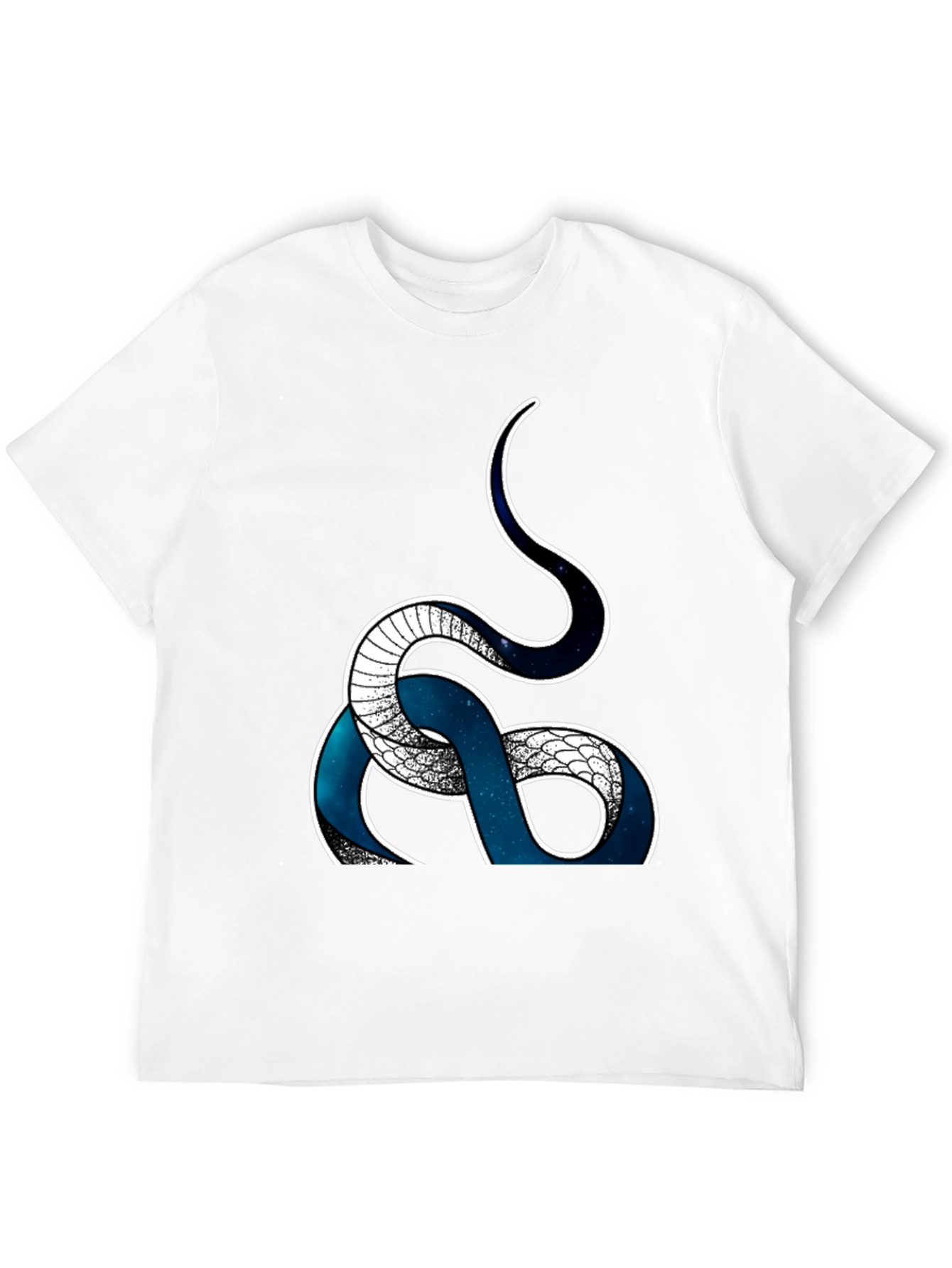Serpent T-Shirt - Galaxy Snake Graphic Tee