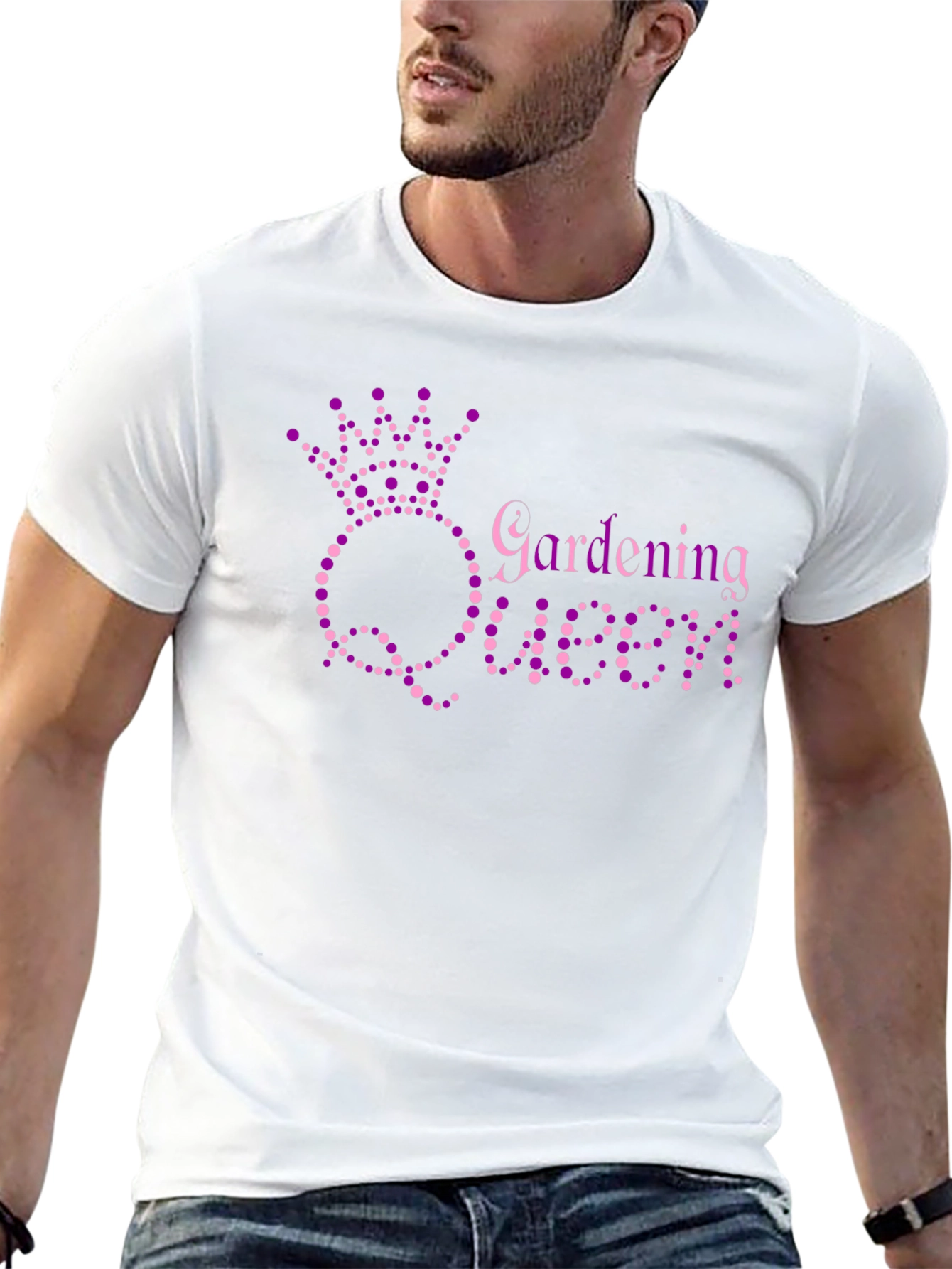Gardening Queen T-Shirt - Perfect for Plant Lovers!