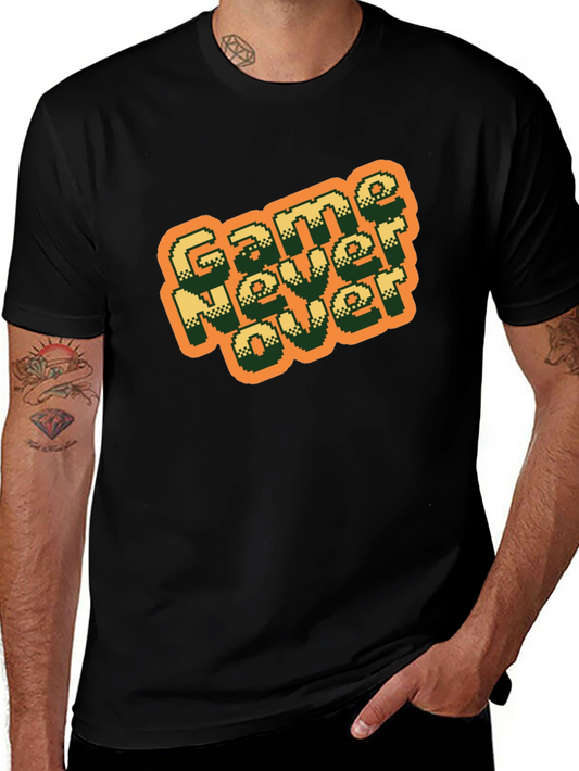 Game Never Over Retro Pixel Tee