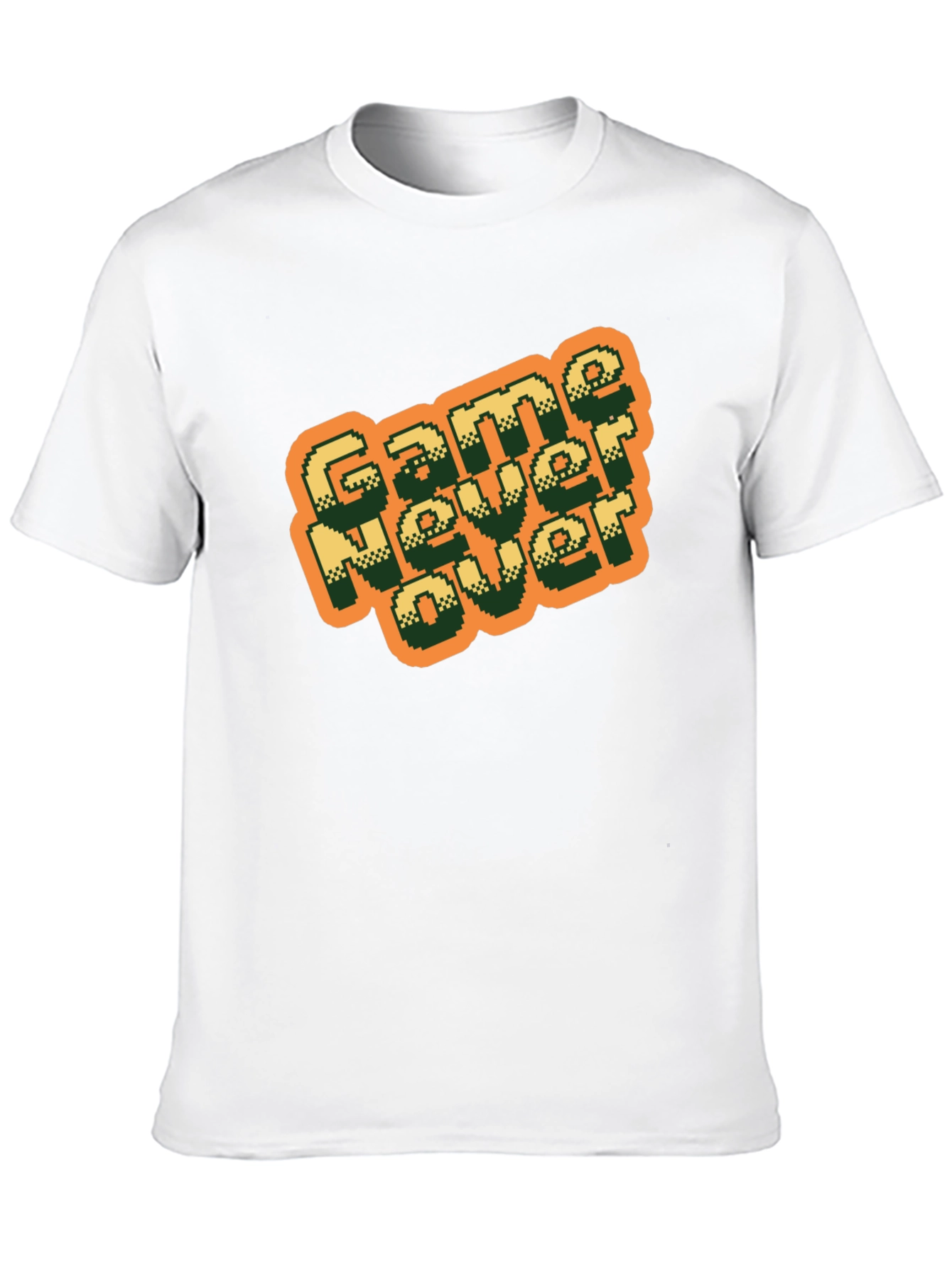 Game Never Over Retro Pixel Tee