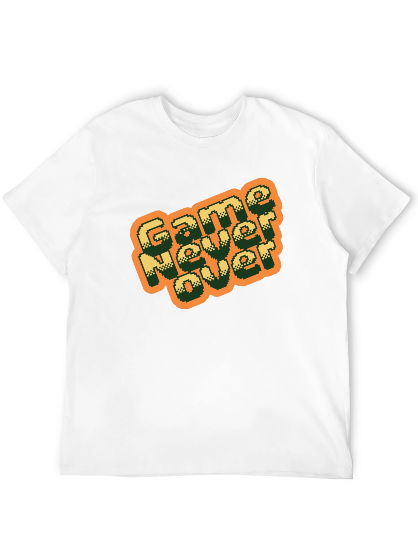 Game Never Over Retro Pixel Tee