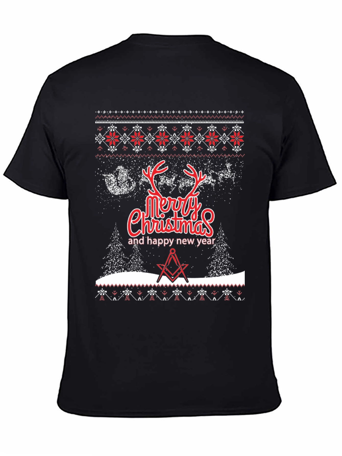 Merry Christmas Masonic T-Shirt