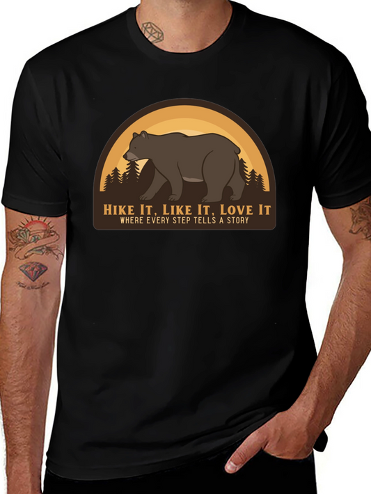 Hike It Like It Love It Black T-Shirt