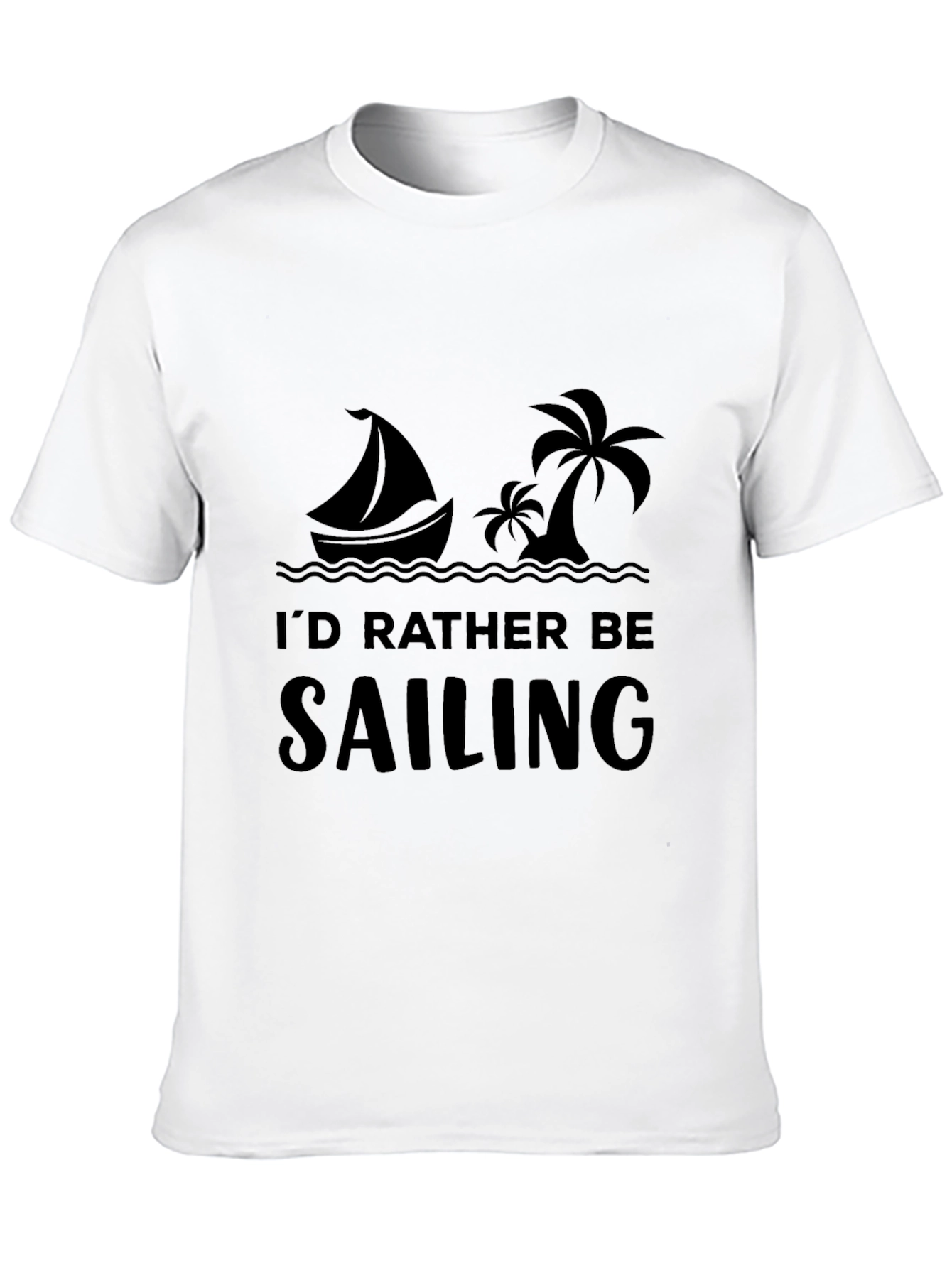 Sailing Graphic Tee - Id Rather Be Sailing