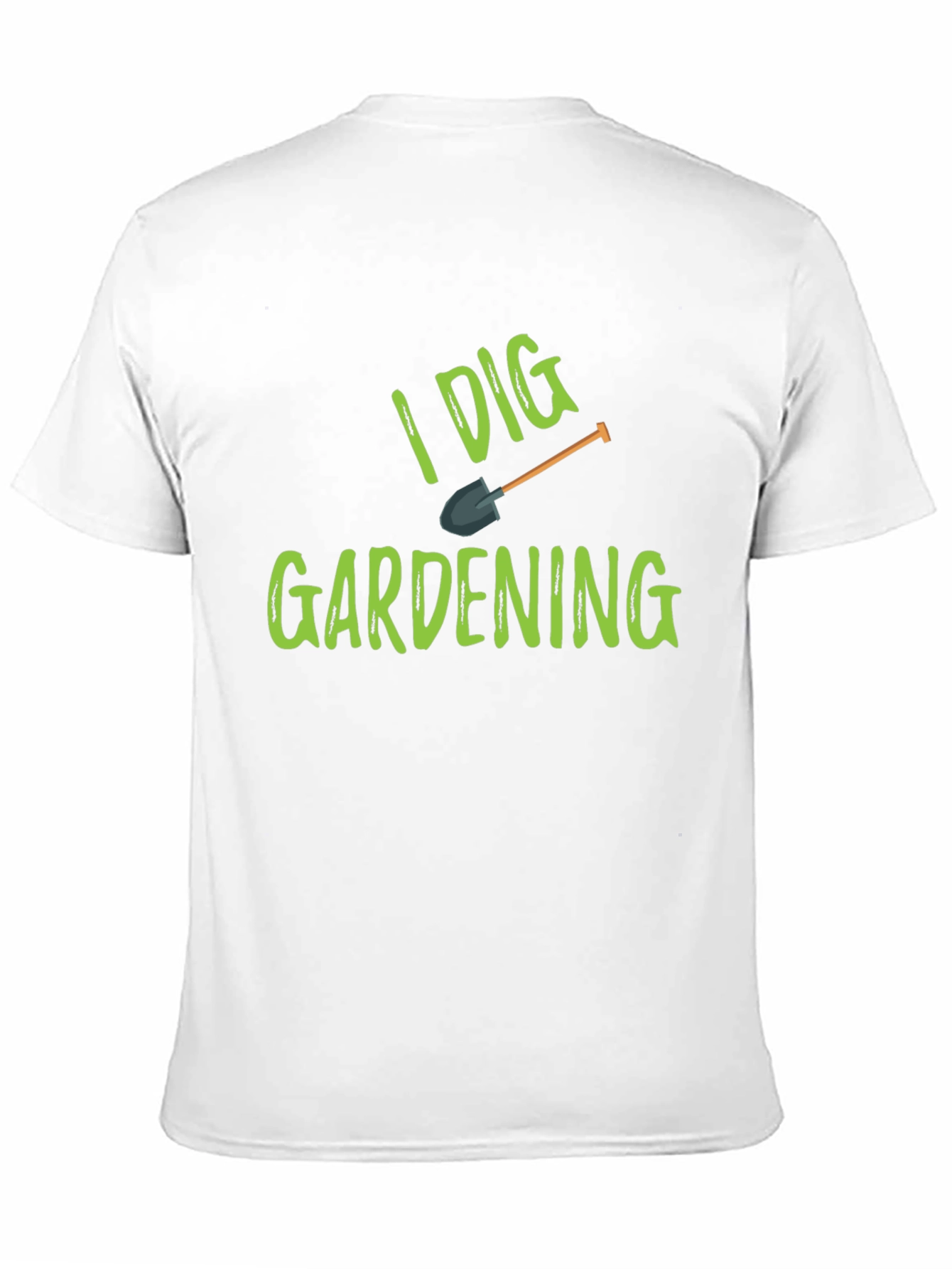 I Dig Gardening T-Shirt - Black Cotton Tee
