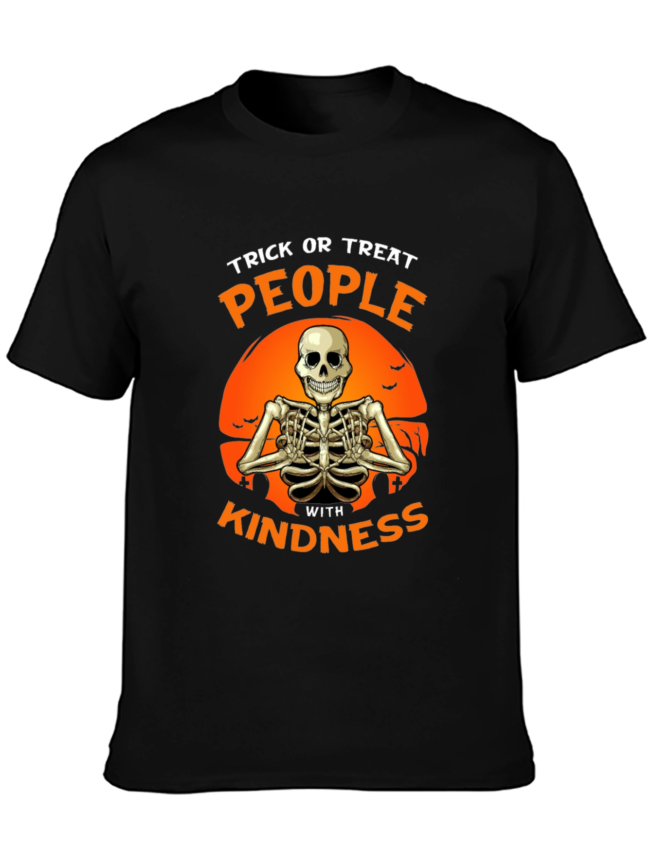 Kindness Skeleton Halloween T-Shirt