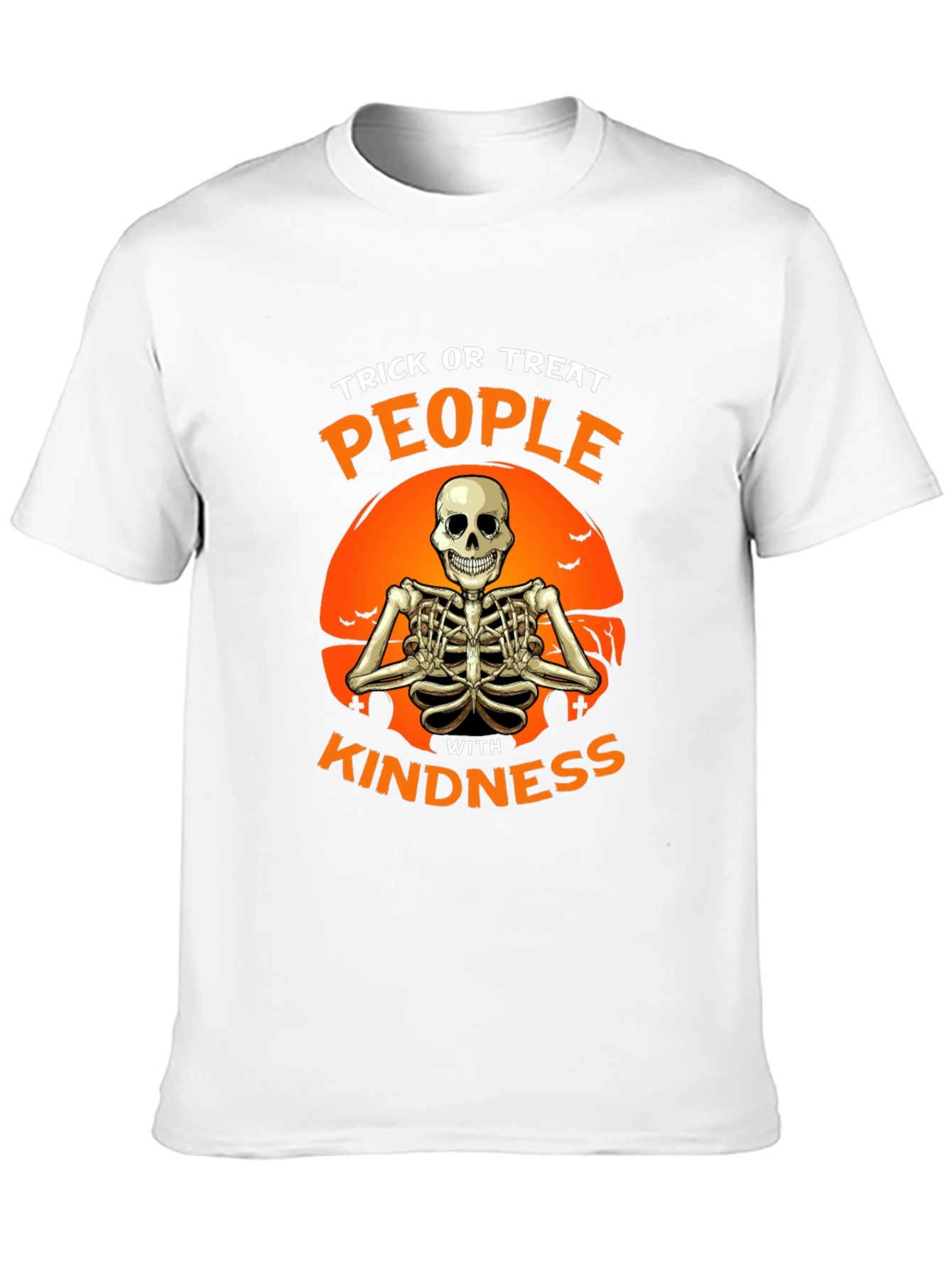 Kindness Skeleton Halloween T-Shirt