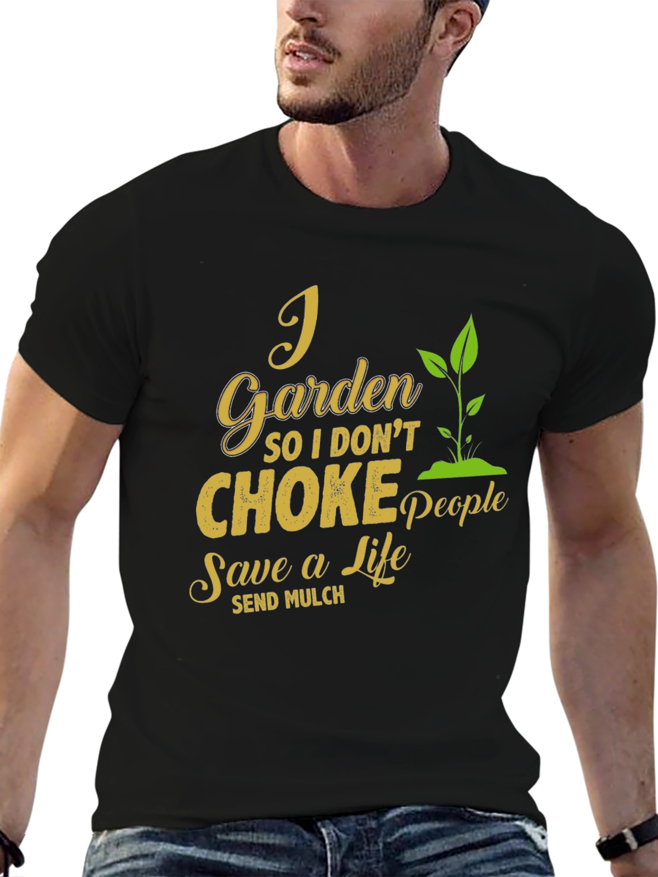 I Garden So I Dont Choke People T-Shirt