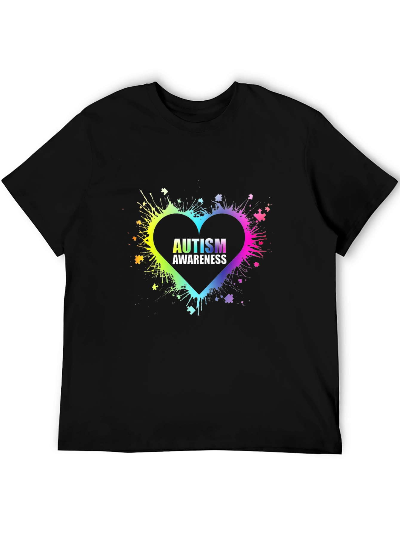 Autism Awareness Heart T-Shirt
