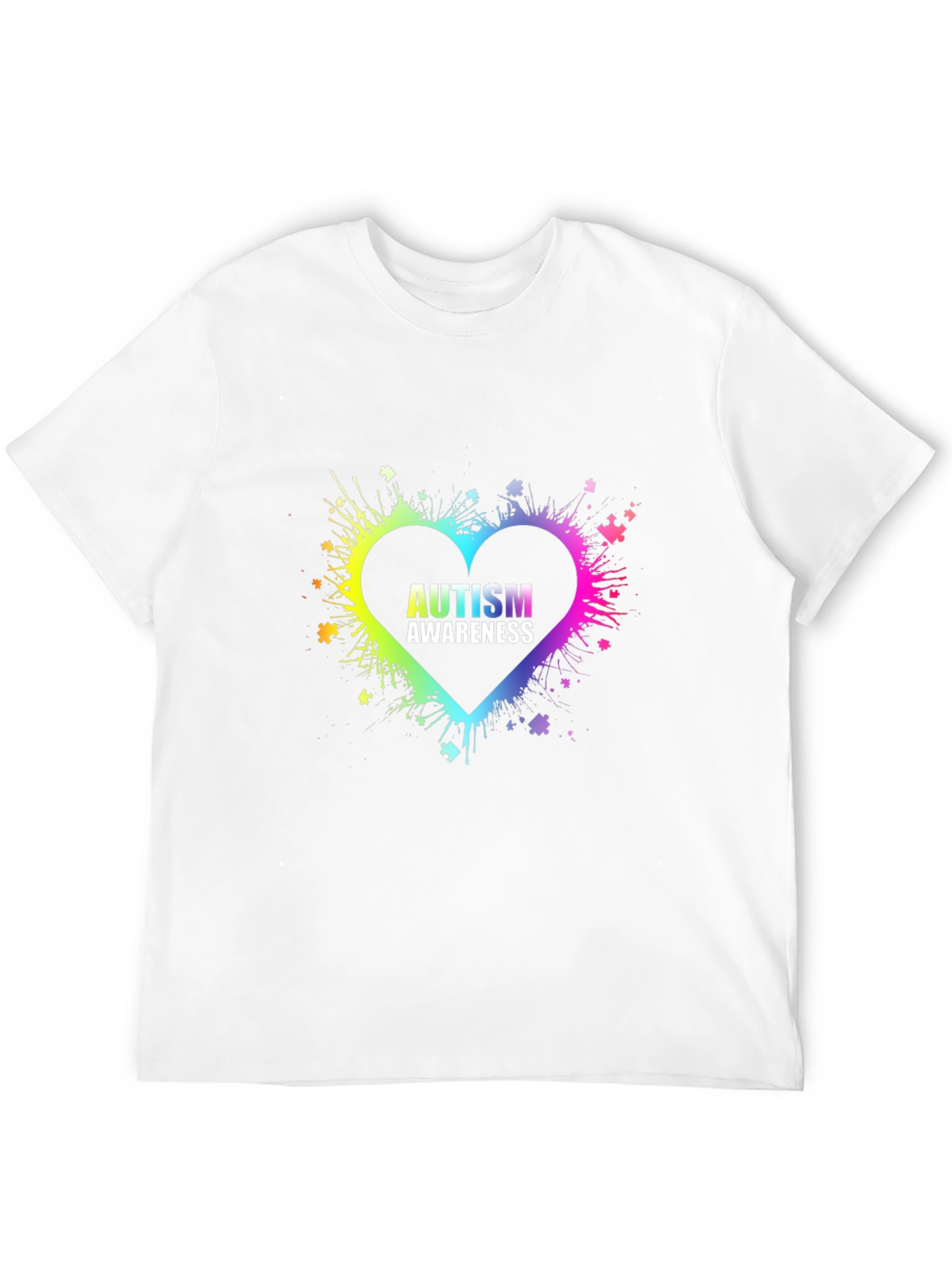 Autism Awareness Heart T-Shirt