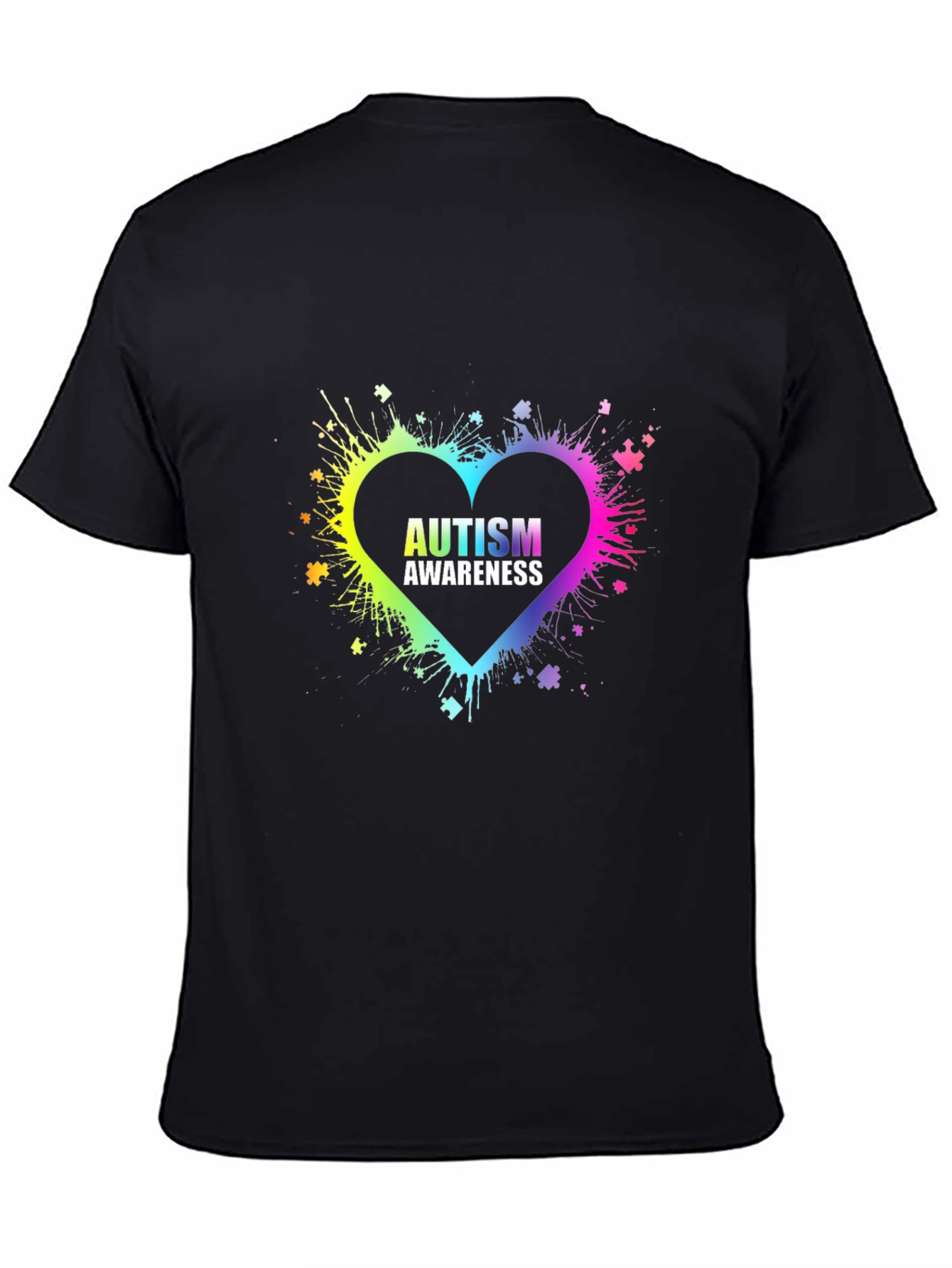 Autism Awareness Heart T-Shirt