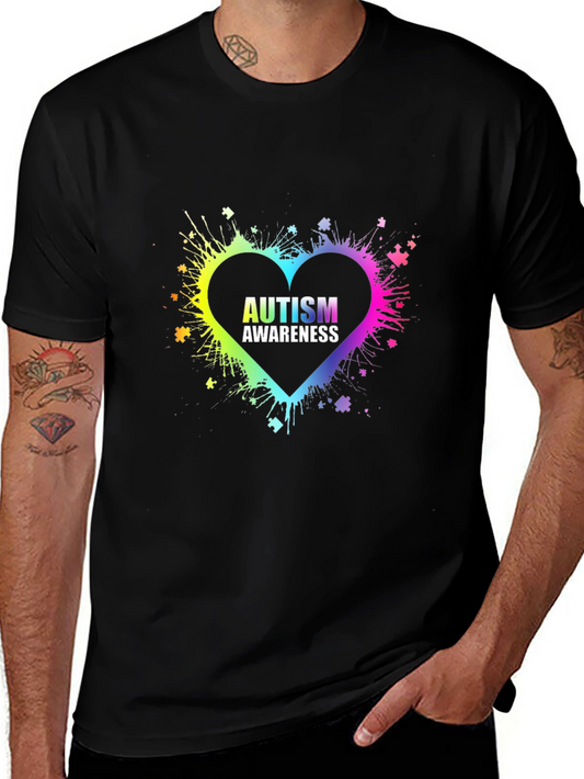 Autism Awareness Heart T-Shirt