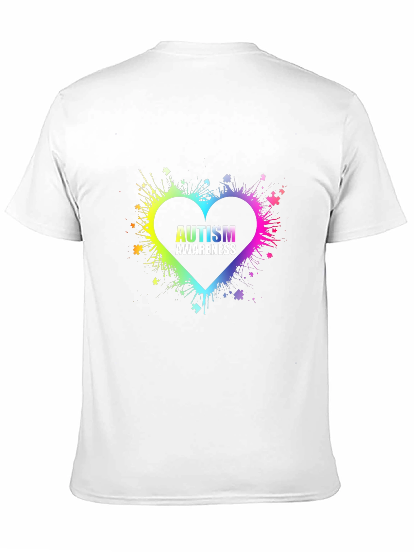 Autism Awareness Heart T-Shirt