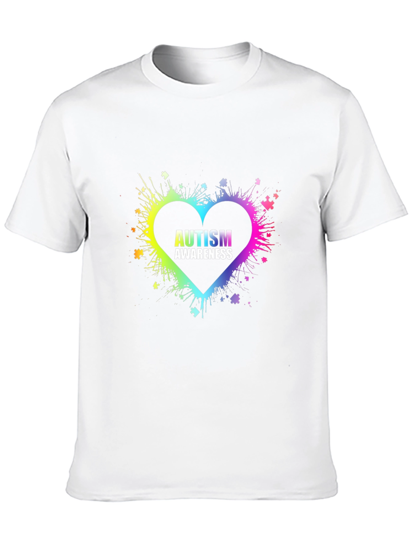 Autism Awareness Heart T-Shirt