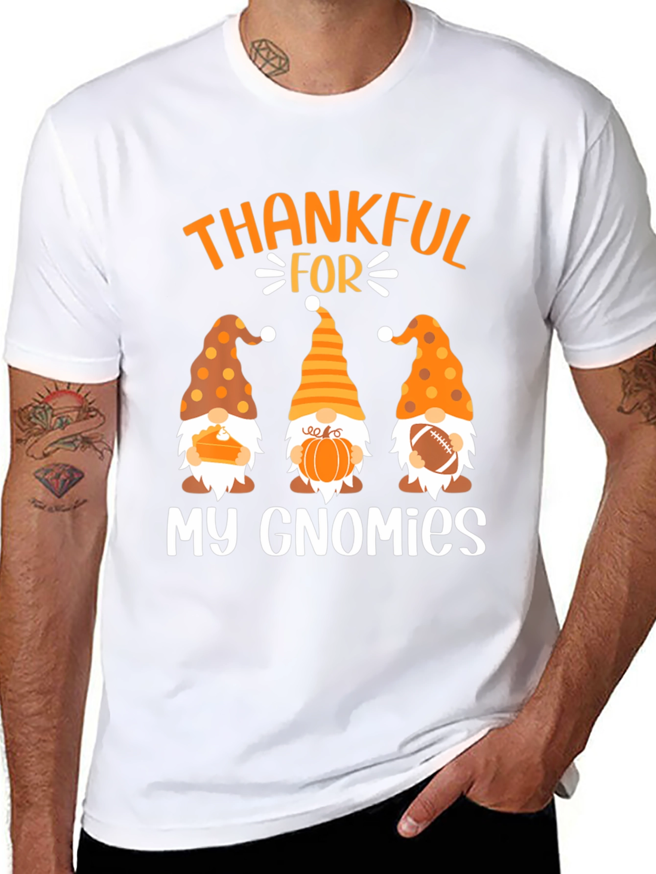 Thankful Gnomies Tee