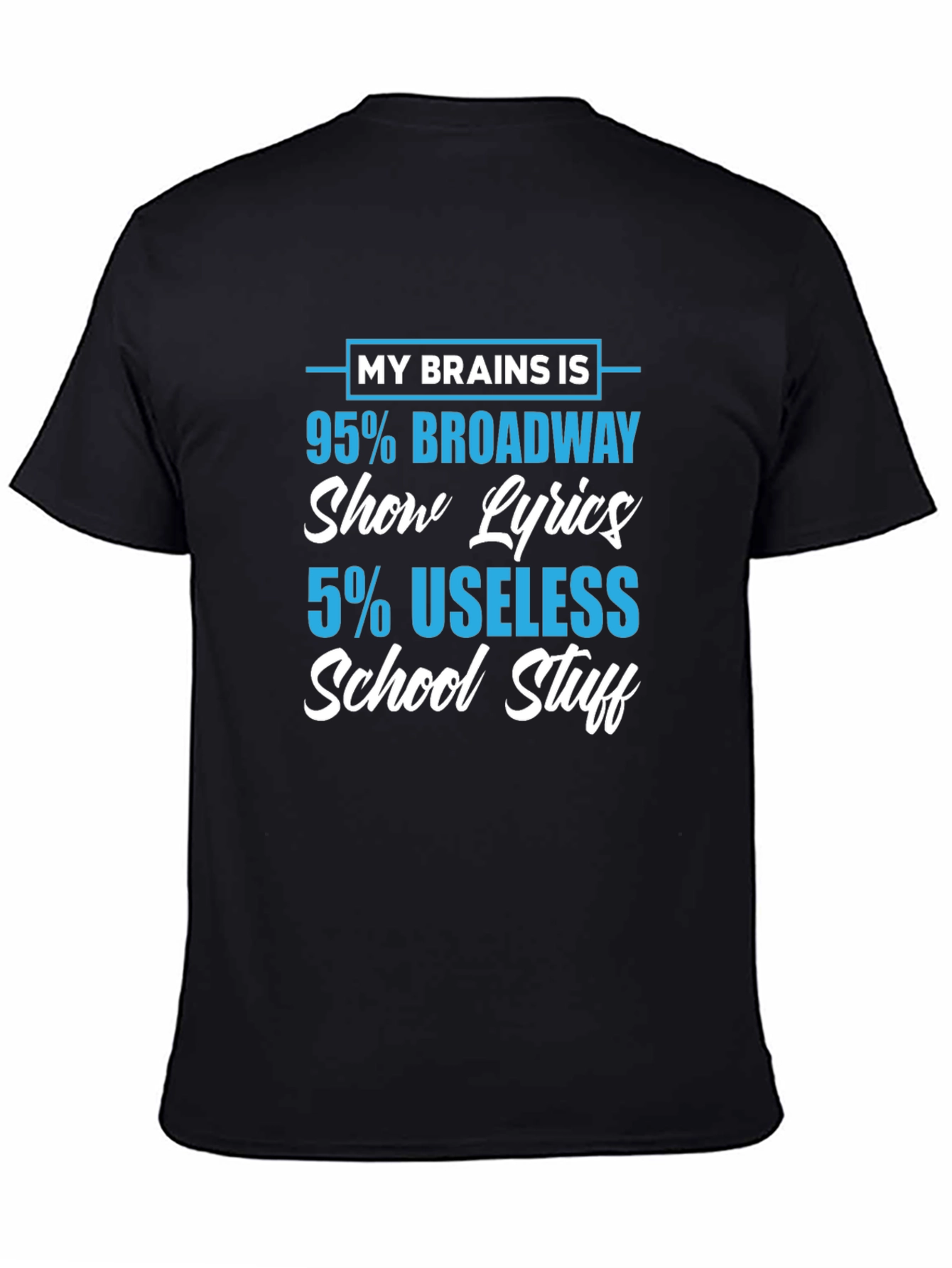 Broadway Show Lyrics T-Shirt