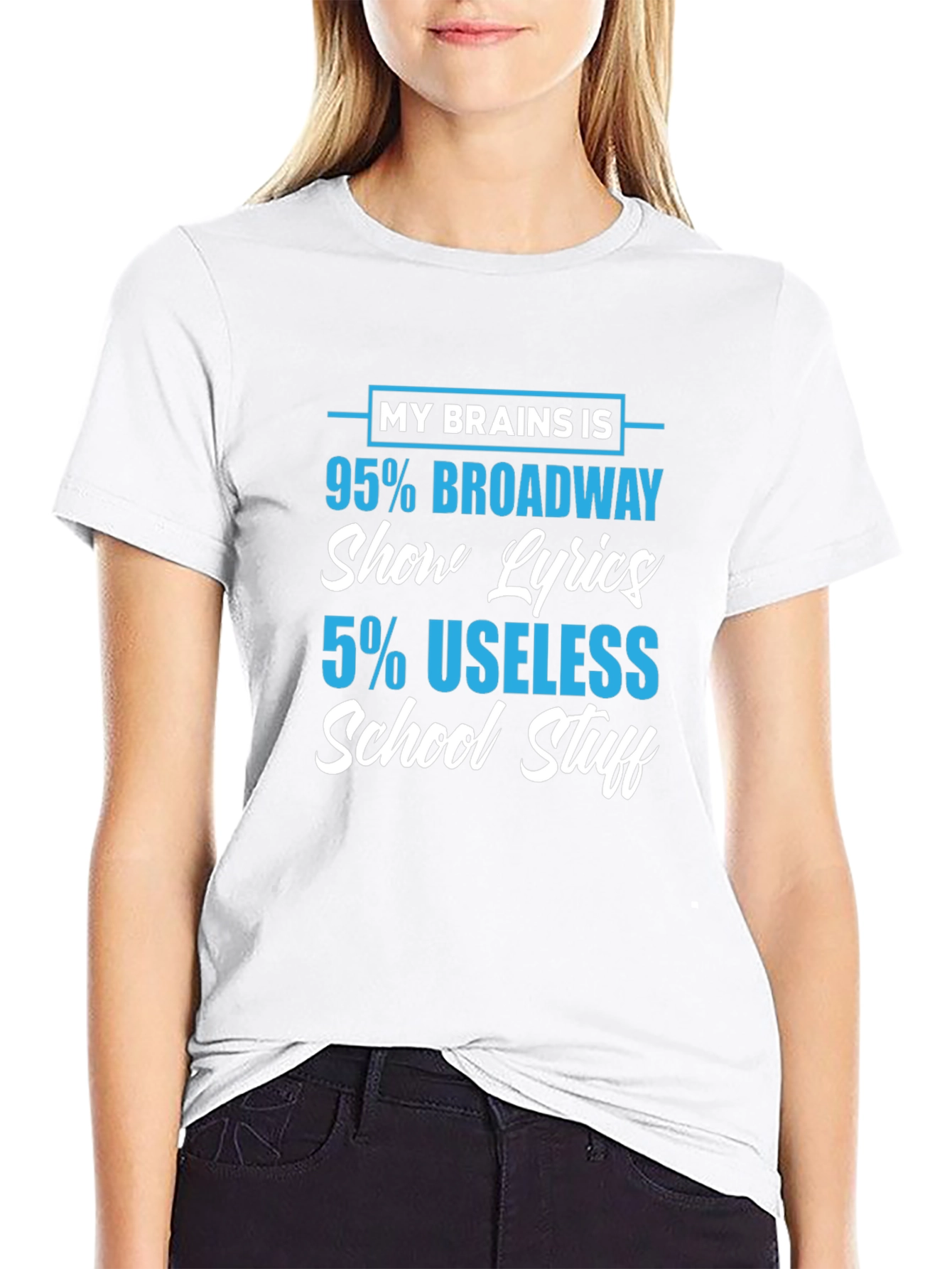 Broadway Show Lyrics T-Shirt