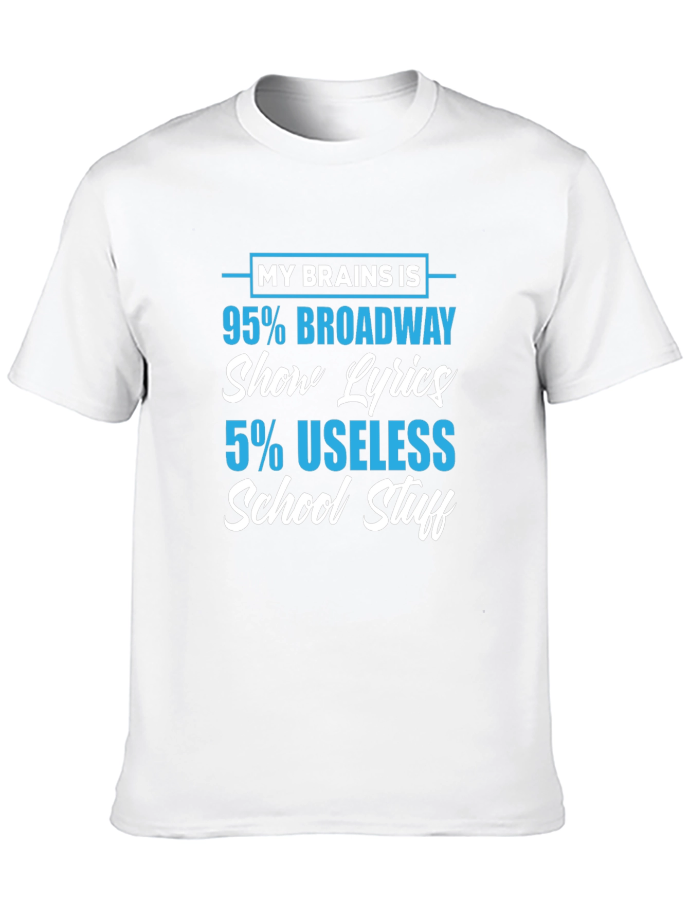 Broadway Show Lyrics T-Shirt