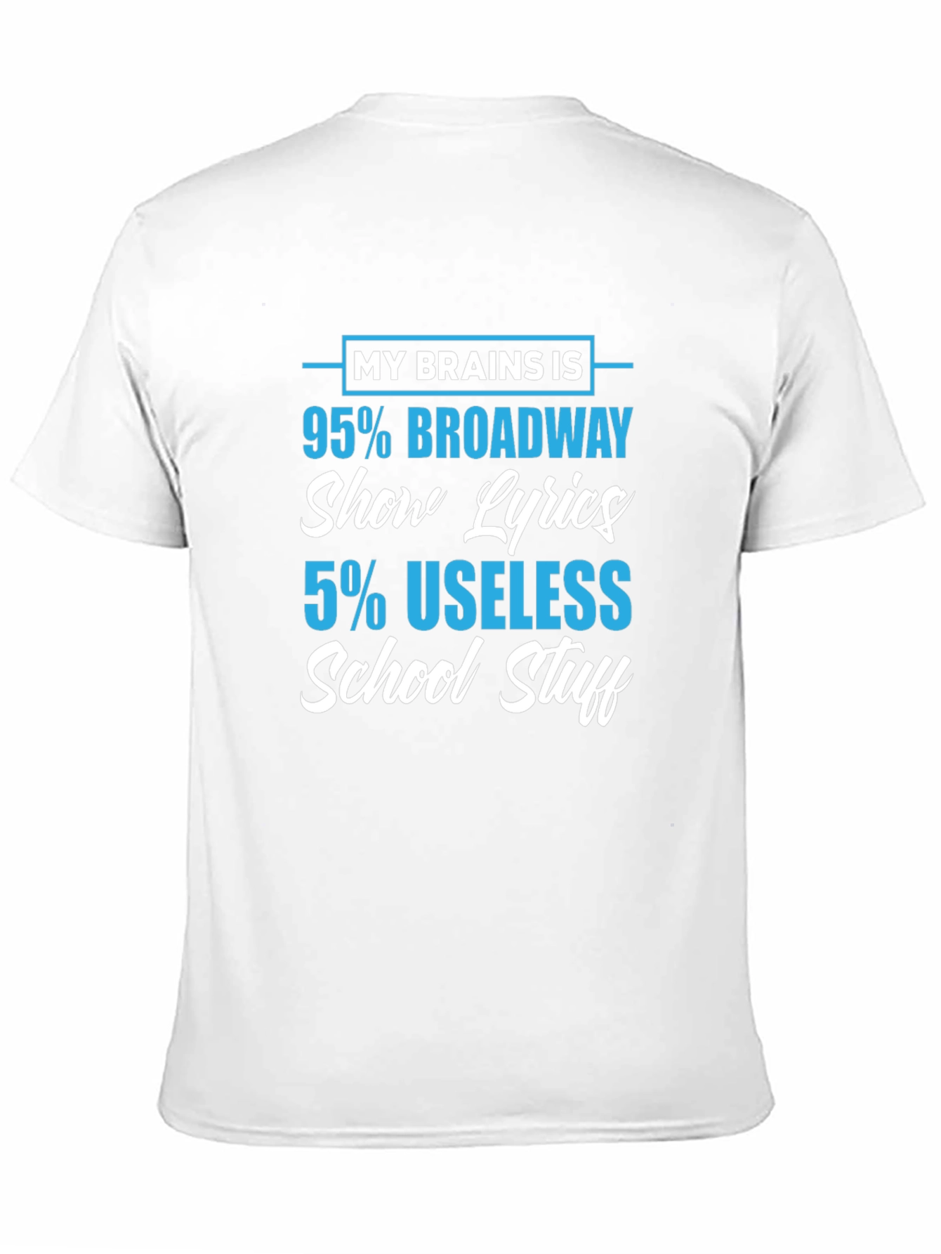 Broadway Show Lyrics T-Shirt