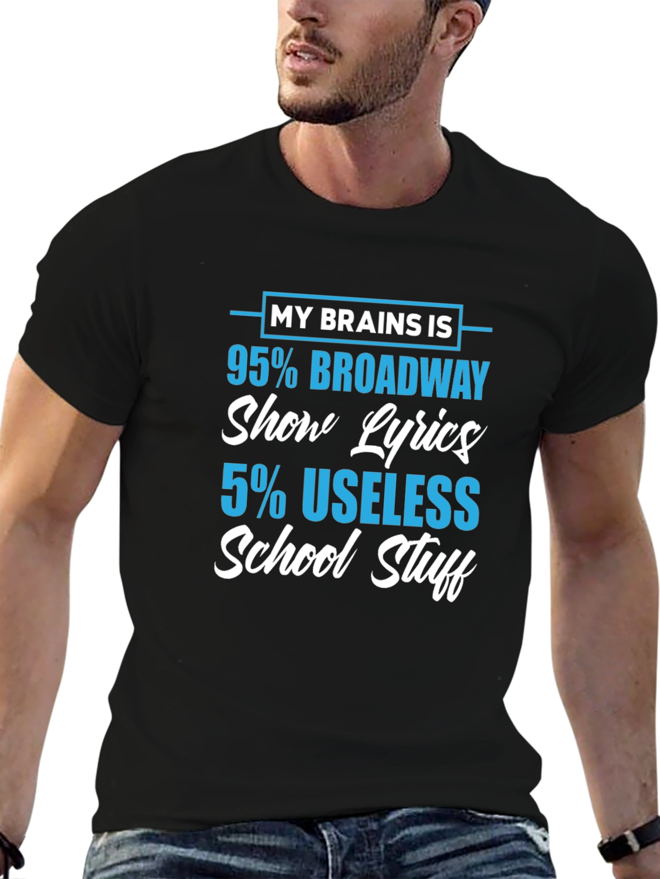 Broadway Show Lyrics T-Shirt